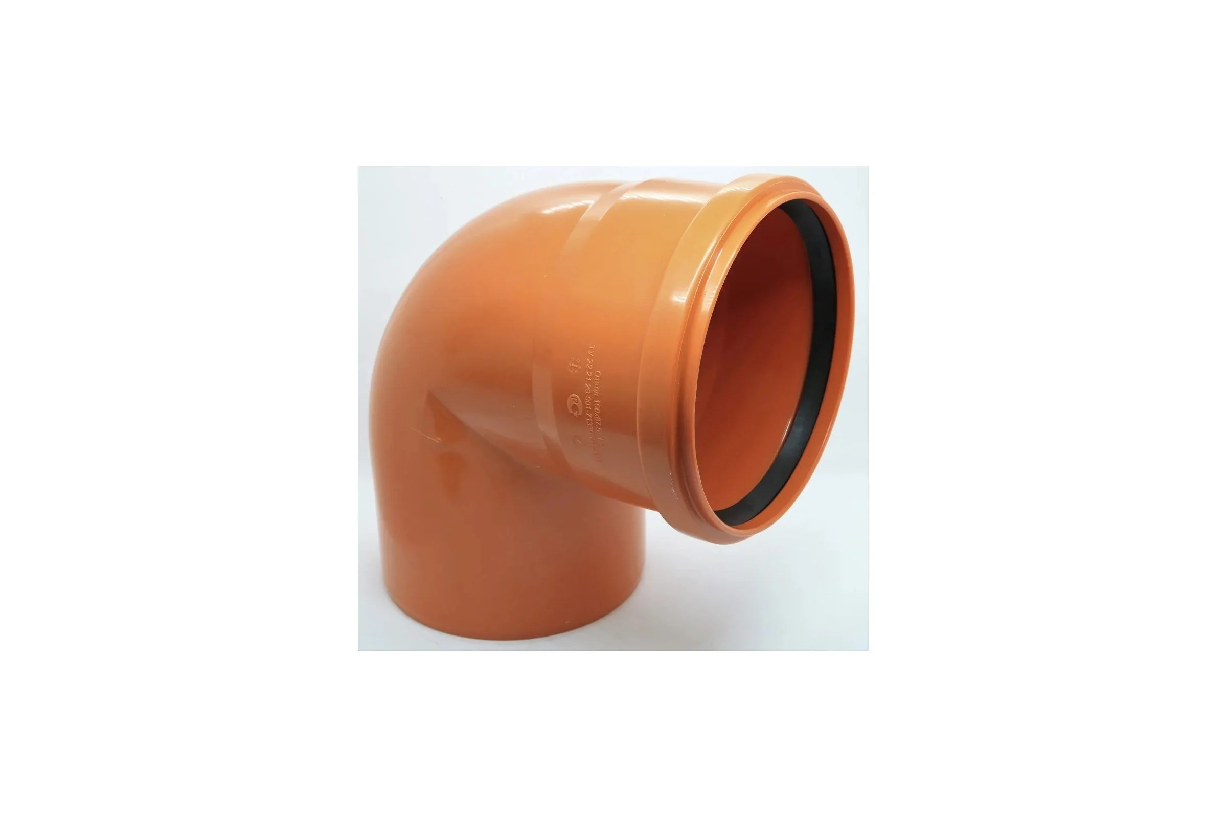 Отвод для наружной канализации Flextron d 160 мм, 87.5 градусов 142561