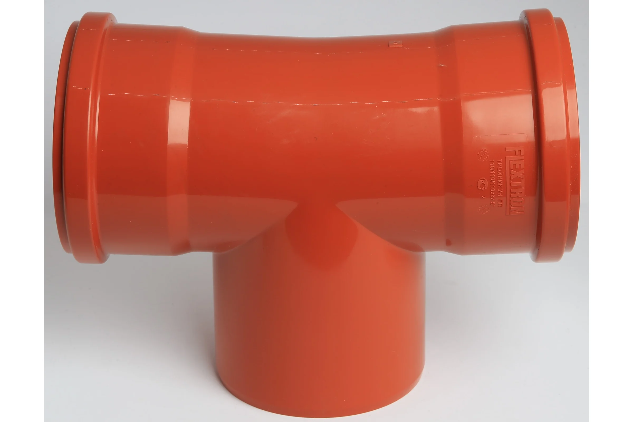 Спецтройник для наружной канализации Flextron d 110 мм, 87.5 градусов 148080