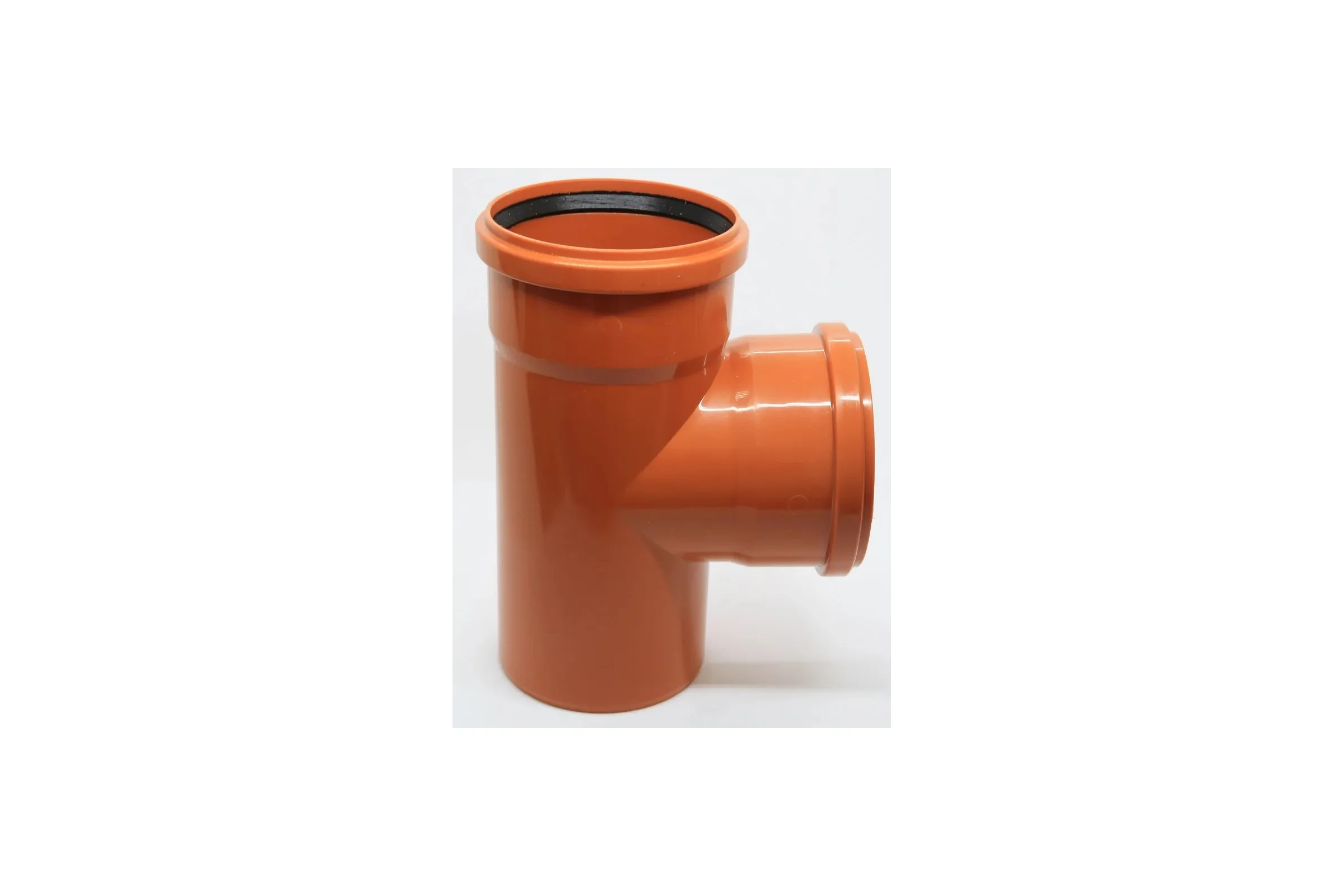Тройник для наружной канализации Flextron d 110 мм, 87.5 градусов 139320