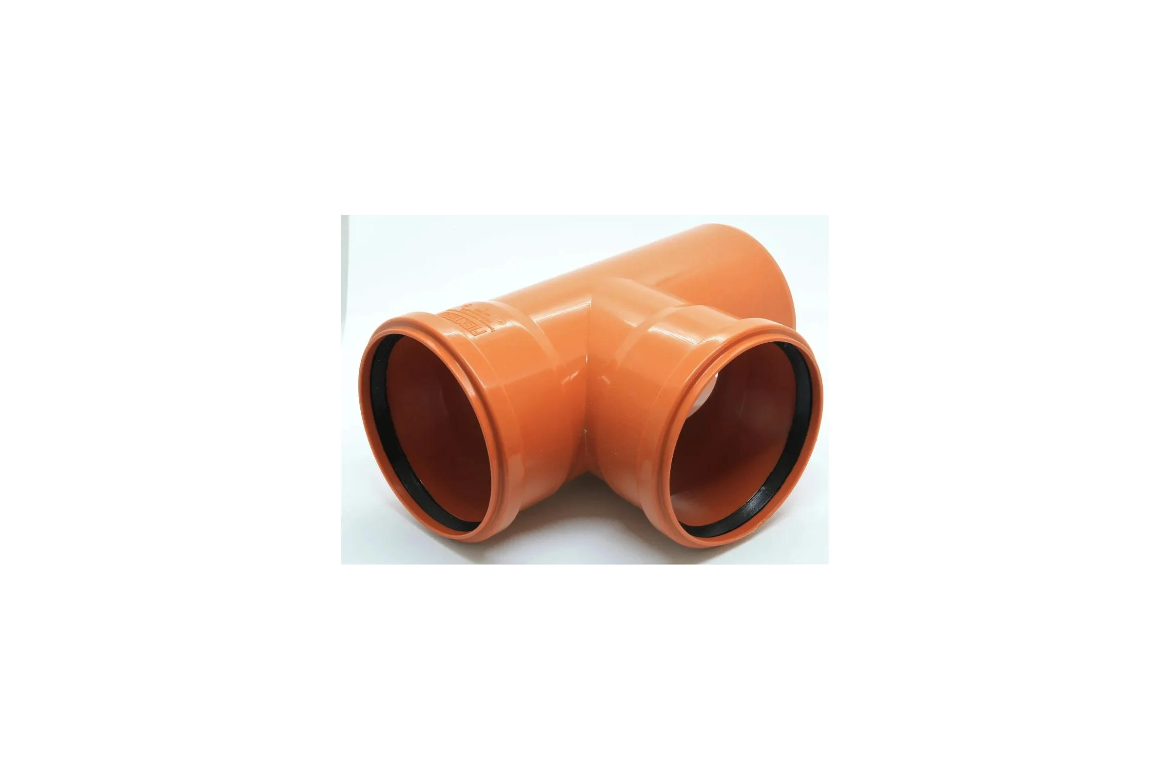 Тройник для наружной канализации Flextron d 110 мм, 87.5 градусов 139320