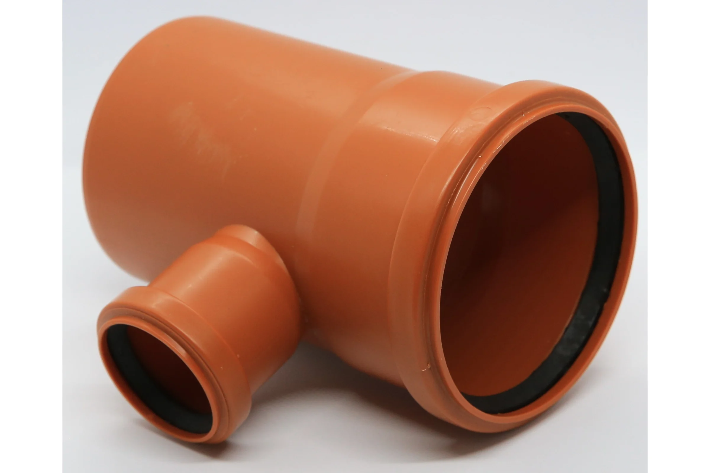 Тройник для наружной канализации Flextron d 110 мм на d 50 мм, 87.5 градусов 140771