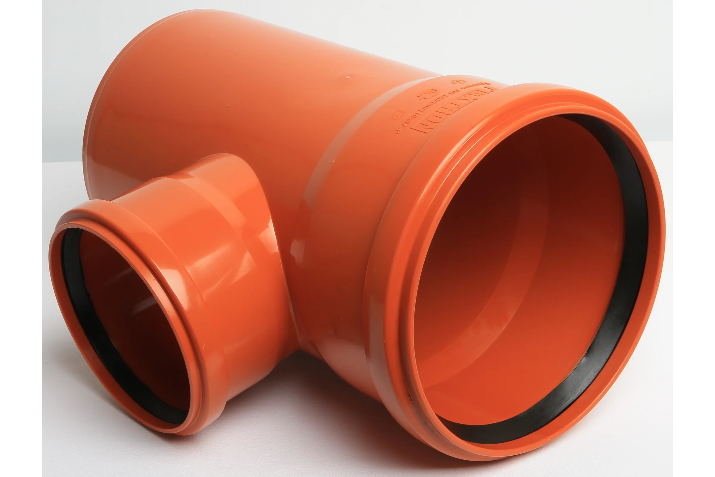 Тройник для наружной канализации Flextron d 160 мм на d 110 мм, 87.5 градусов 142566