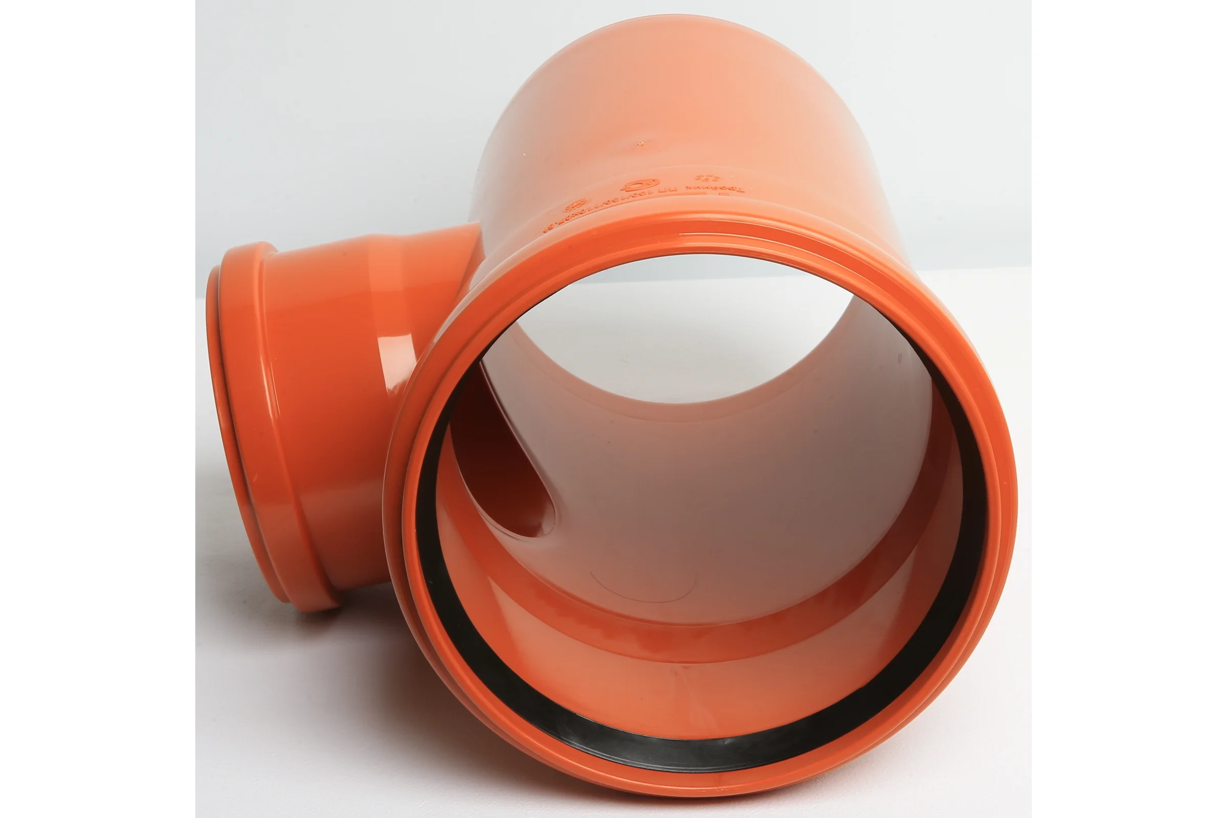 Тройник для наружной канализации Flextron d 160 мм на d 110 мм, 87.5 градусов 142566