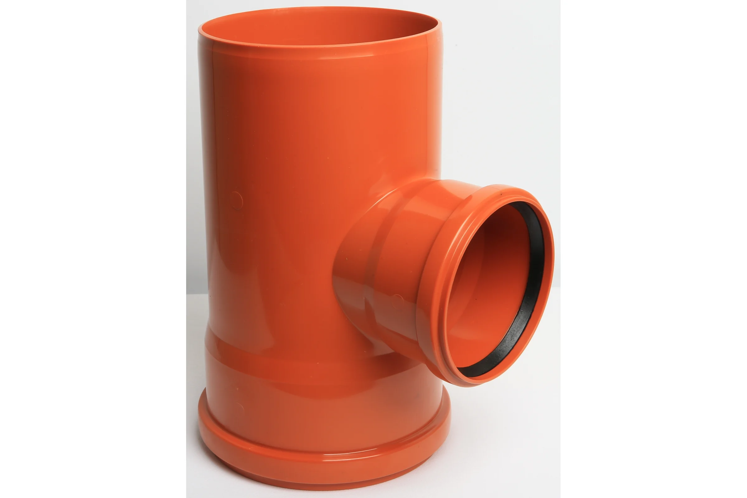 Тройник для наружной канализации Flextron d 160 мм на d 110 мм, 87.5 градусов 142566