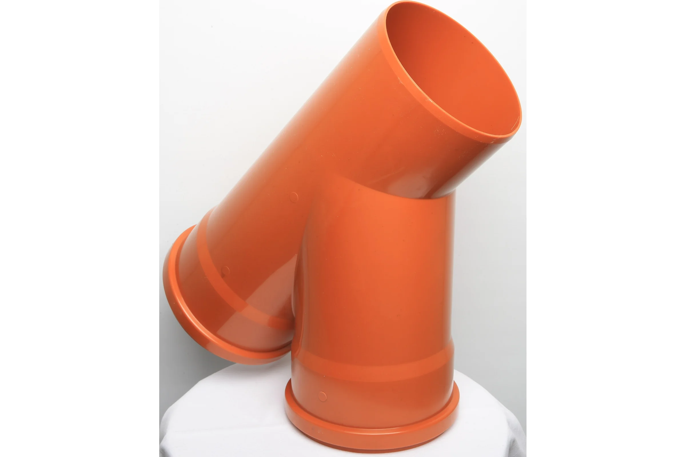Тройник для наружной канализации Flextron d 160/160 мм, 45 градусов 145012