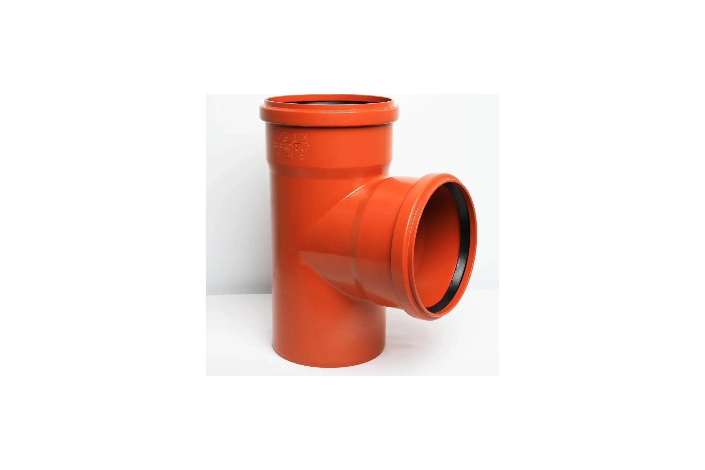 Тройник для наружной канализации Flextron d 160/160 мм, 87.5 градусов 145011