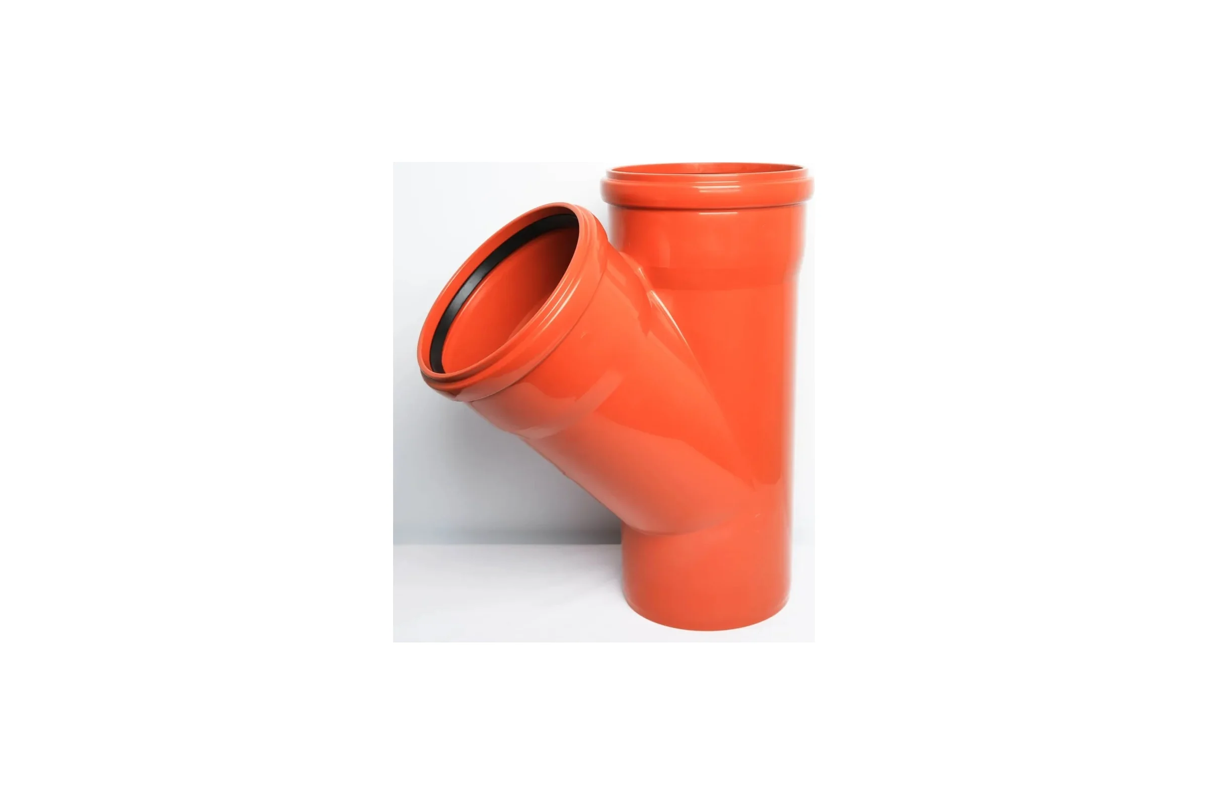 Тройник для наружной канализации Flextron d 200/200 мм, 45 градусов 148085