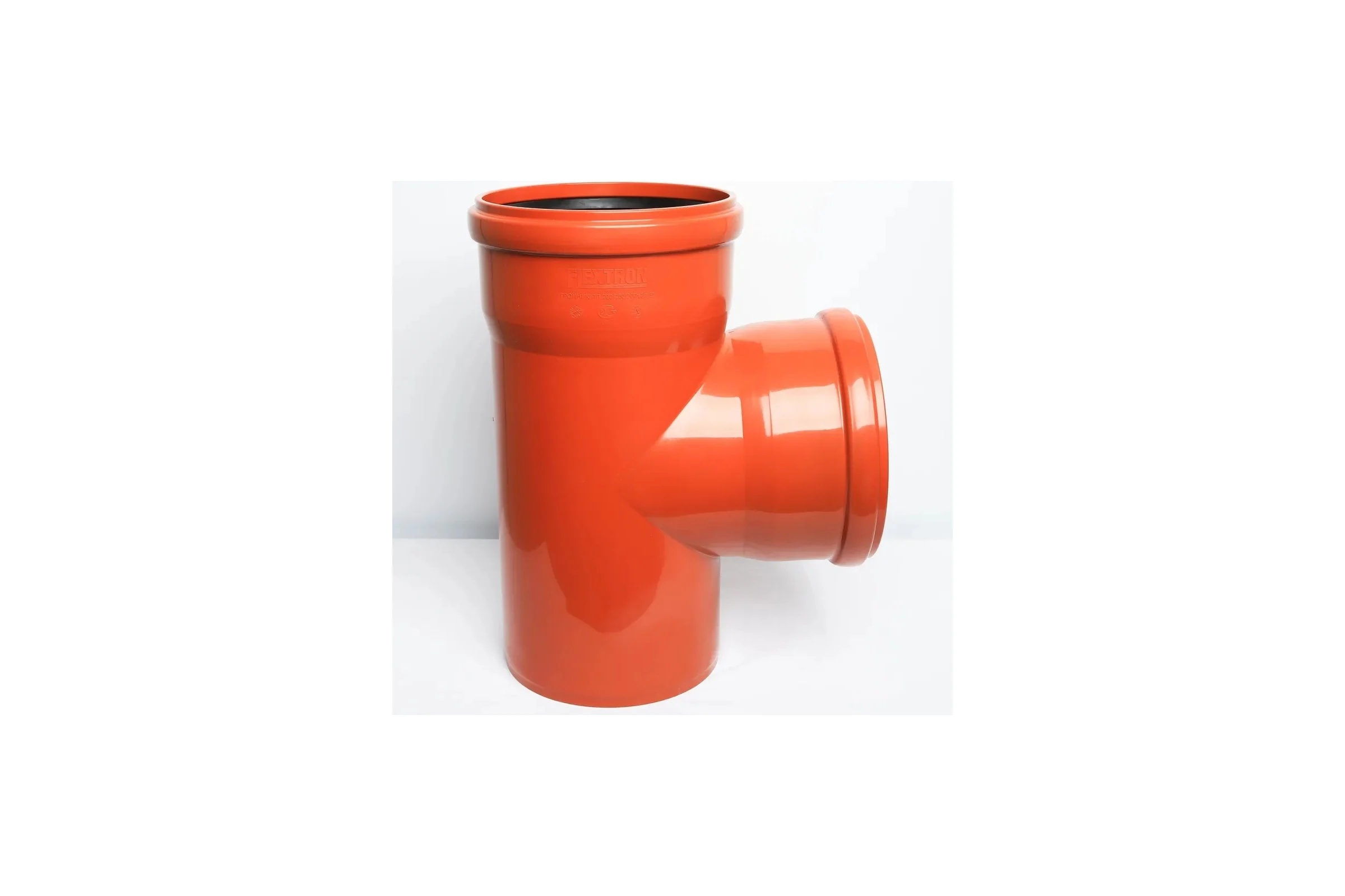 Тройник для наружной канализации Flextron d 200/200 мм, 87.5 градусов 148081