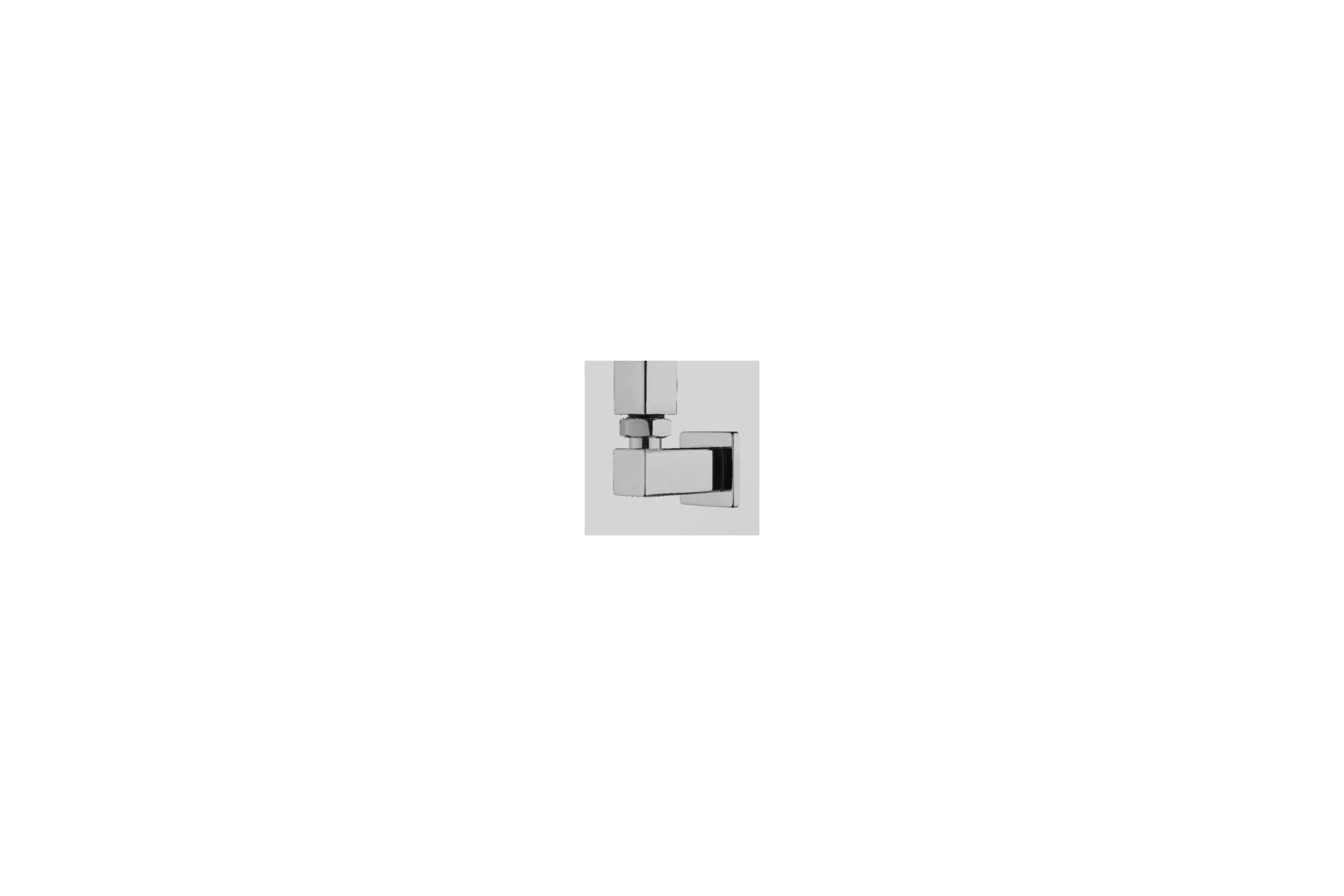 Комплект уголков GROTA квадрат с накидной гайкой 1/2" х 3/4" Американка грота
