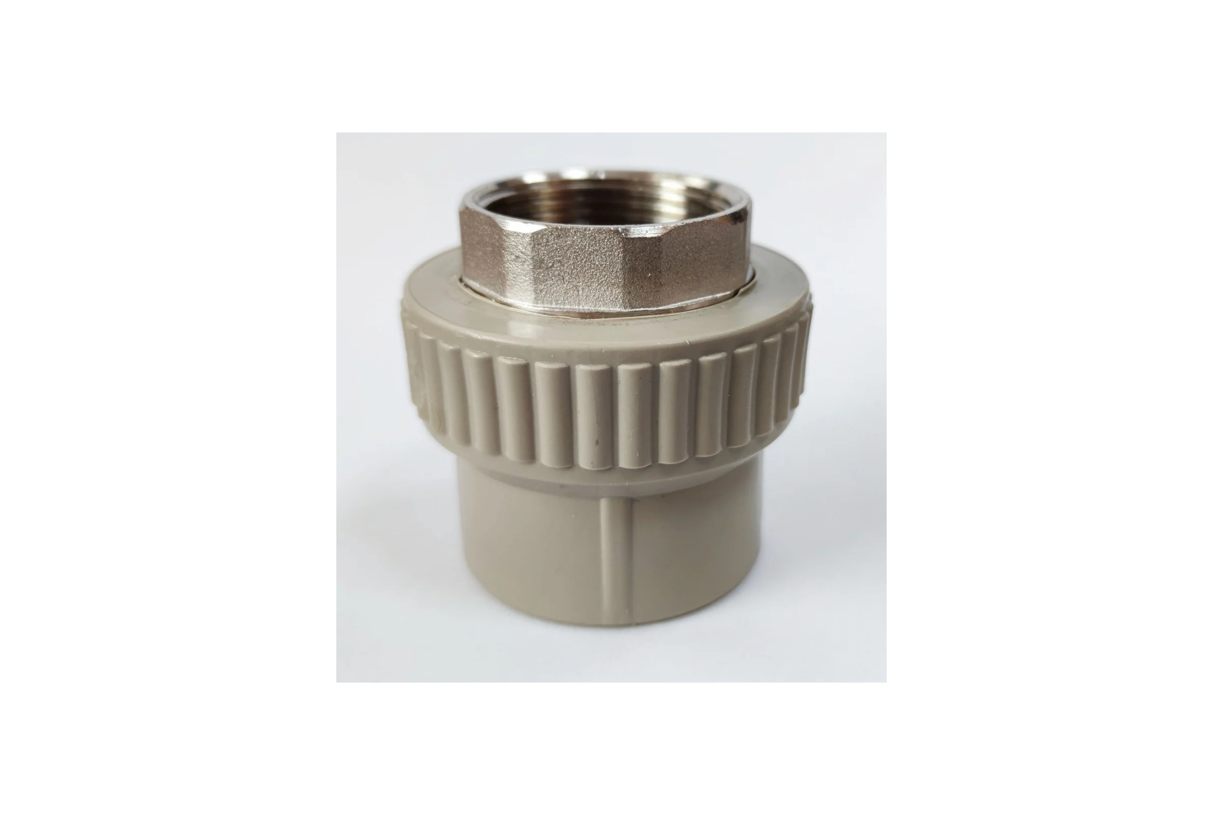 Комбинированная муфта LAMMIN ppr вр 50x1_1/2" под ключ 30/6 серый Lm31044050040G