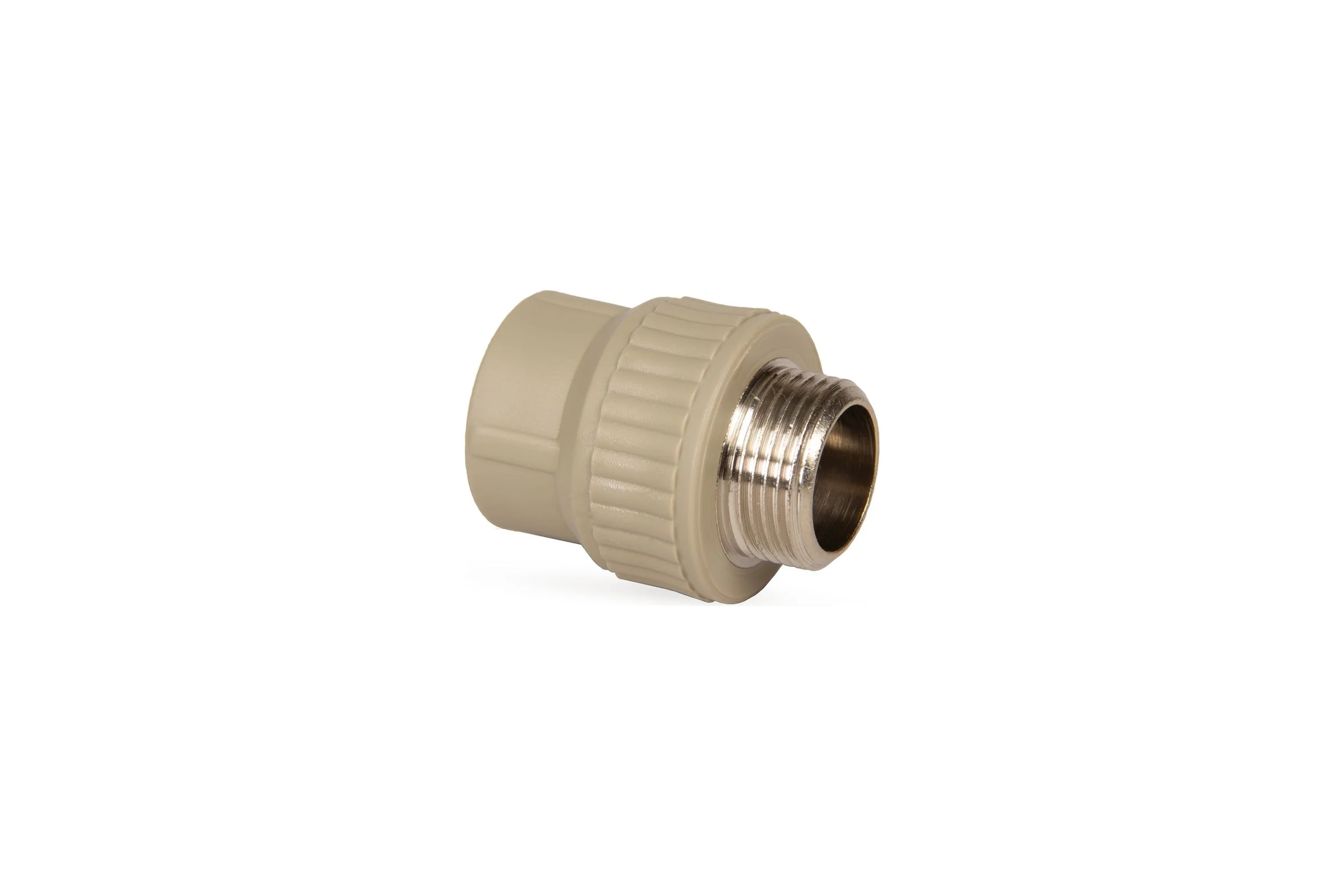 Комбинированная муфта LAMMIN ppr нр 25x3/4" 120/40 серый Lm31041025020G