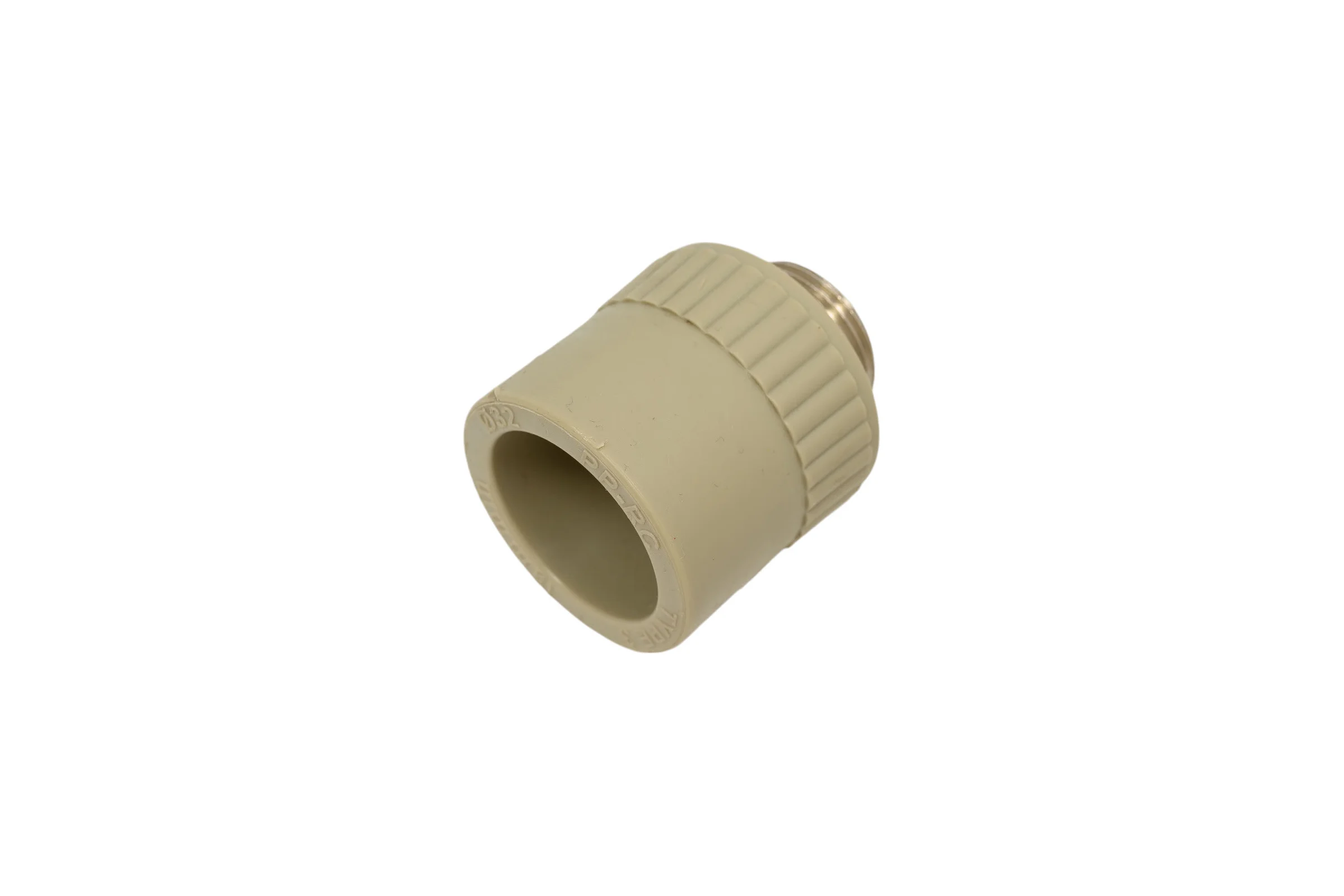 Комбинированная муфта LAMMIN ppr нр 32x3/4" 80/20 серый Lm31041032020G