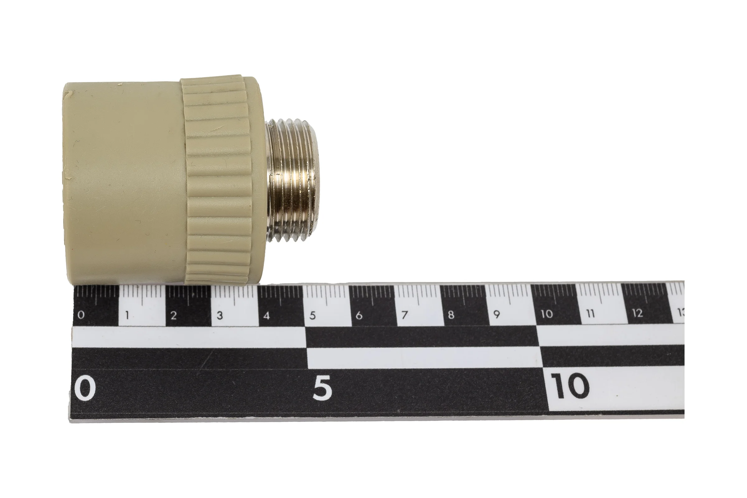 Комбинированная муфта LAMMIN ppr нр 32x3/4" 80/20 серый Lm31041032020G