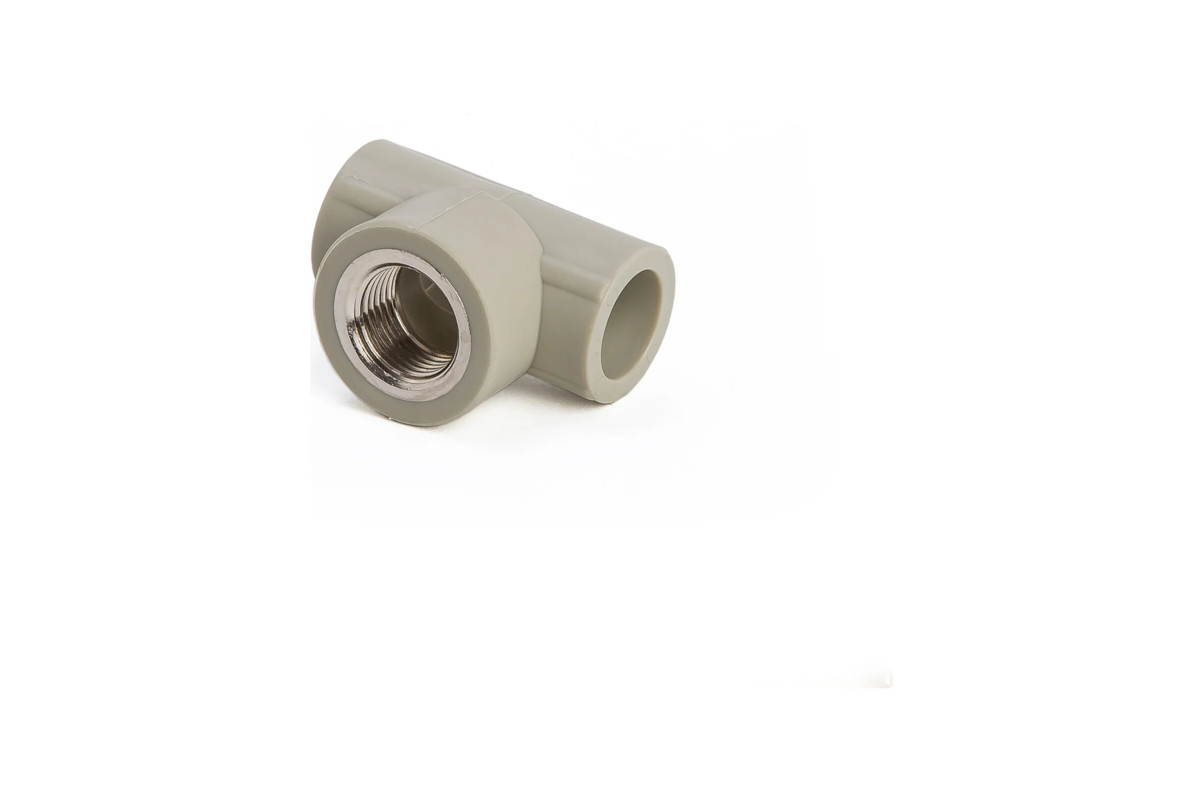 Тройник LAMMIN ppr комбин. вр 20x1/2" 100/25 серый Lm31047020015G