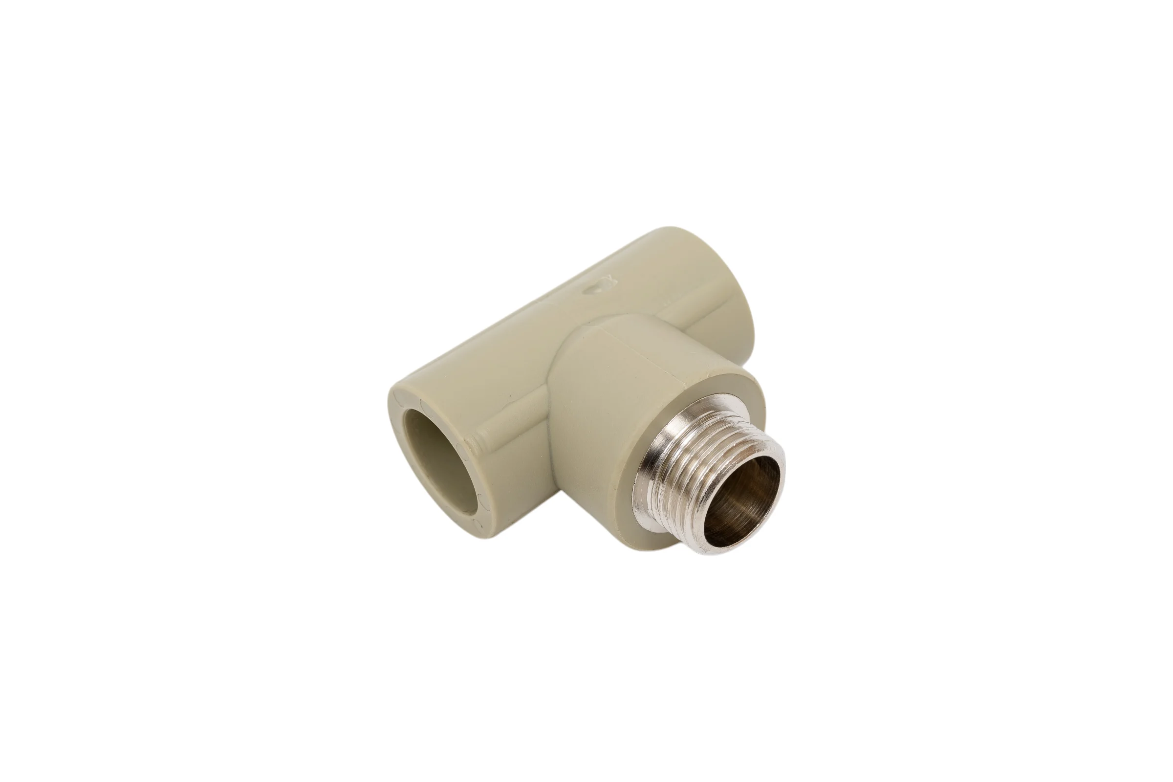 Тройник LAMMIN ppr комбин. нр 20x1/2" 100/25 серый Lm31046020015G