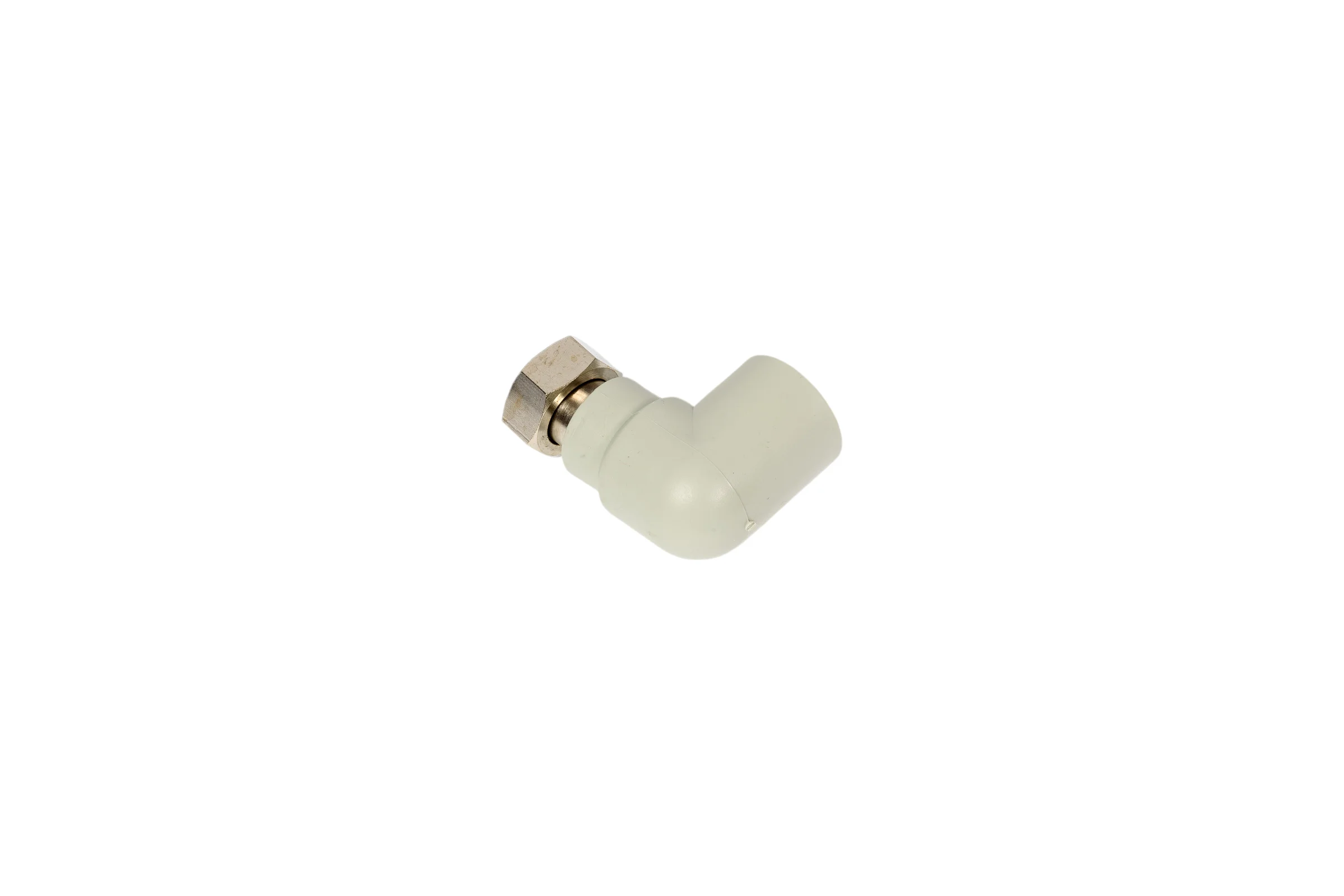 Угольник LAMMIN ppr с накидной гайкой 25x3/4" 80/10 серый Lm31053025020G