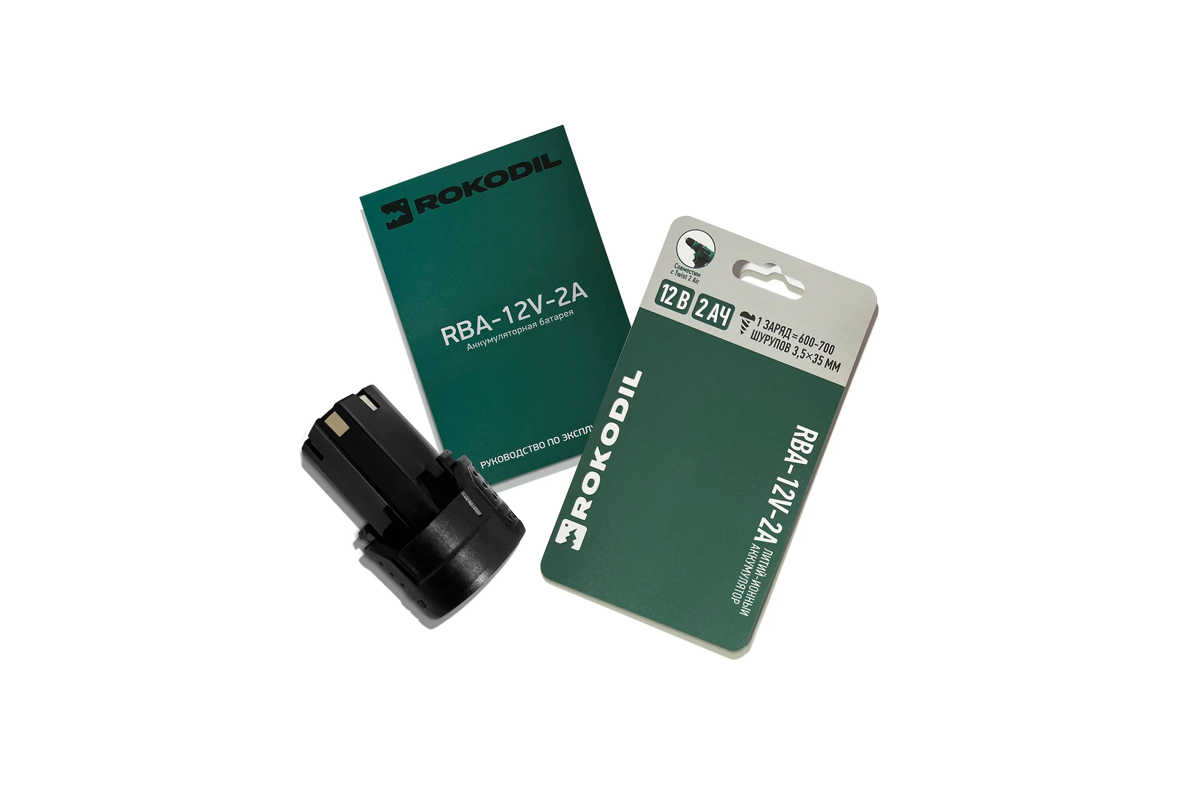 Аккумуляторная батарея RBA-12V-2A Rokodil 1049644