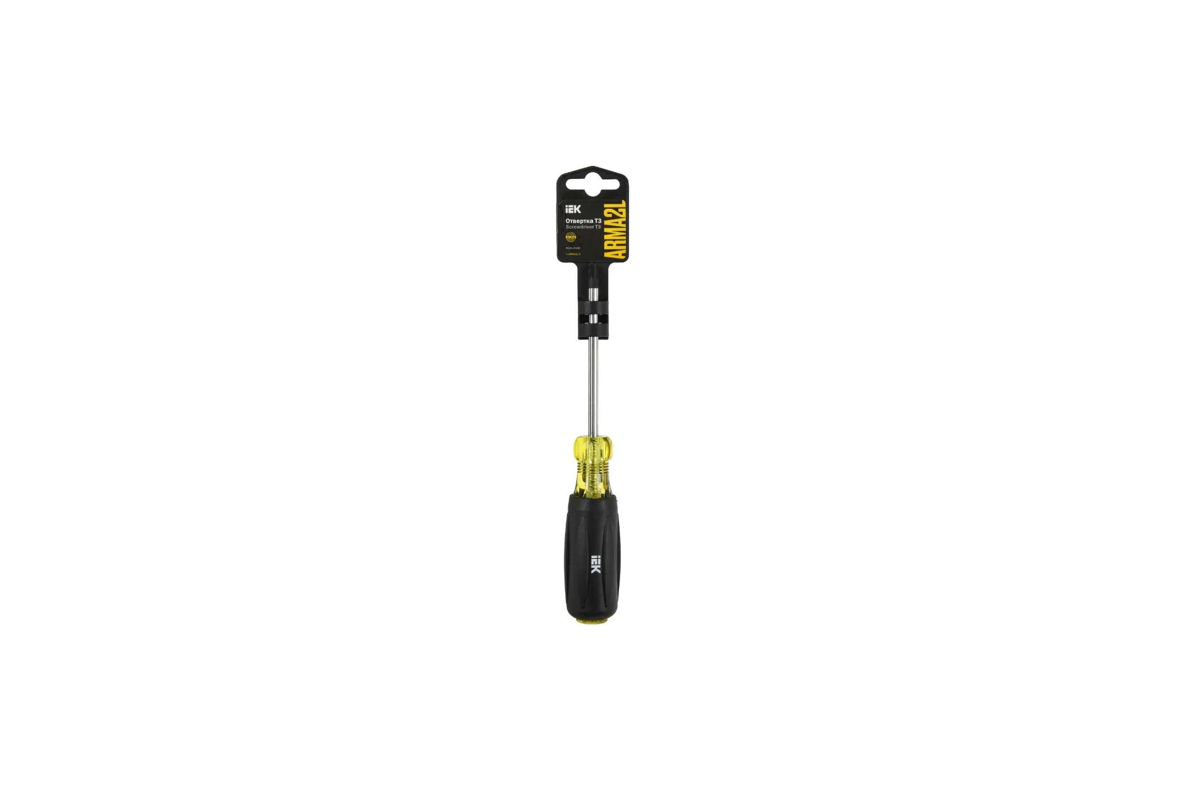 Отвертка IEK Arma2l 5 pz/sl2x100 т3 A2L5-SC10-T3-ZS-20-100