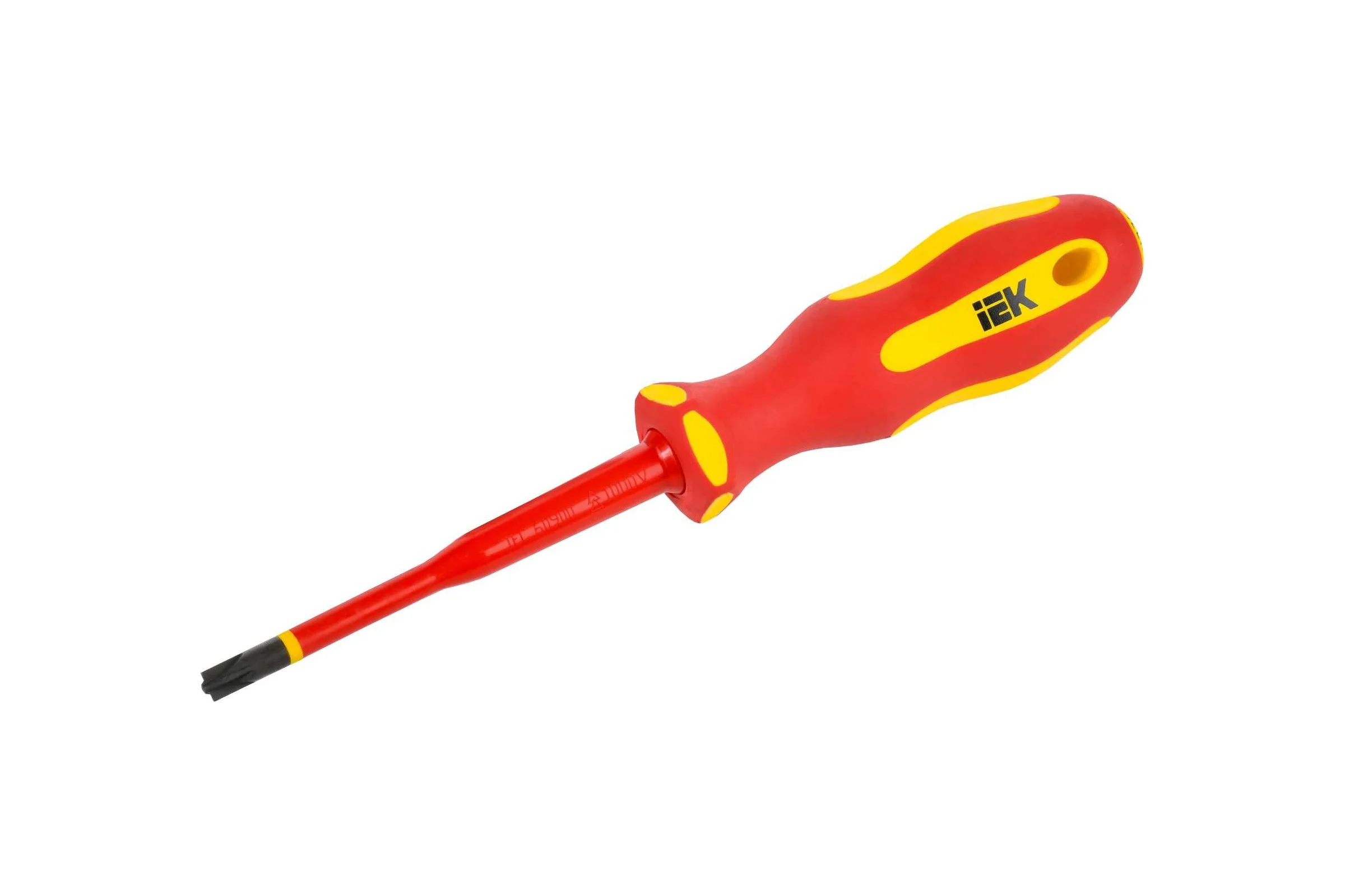 Отвертка IEK Arma2l 5 диэлектрическая slim pz/sl2x100 т2 A2L5-SC31-T2-ZS-20-100