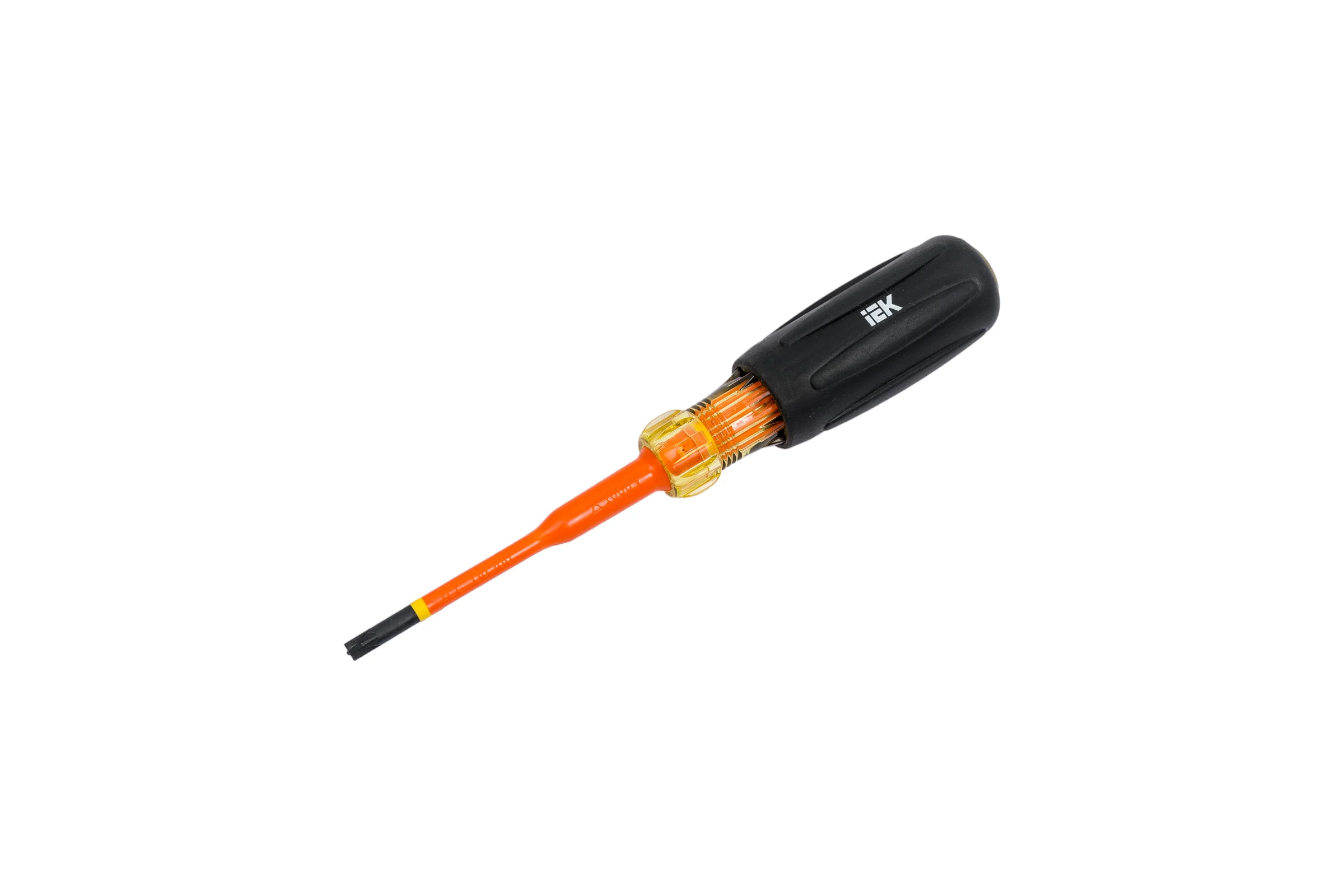 Отвертка IEK Arma2l 5 диэлектрическая slim pz/sl1x80 т3 A2L5-SC31-T3-ZS-10-080