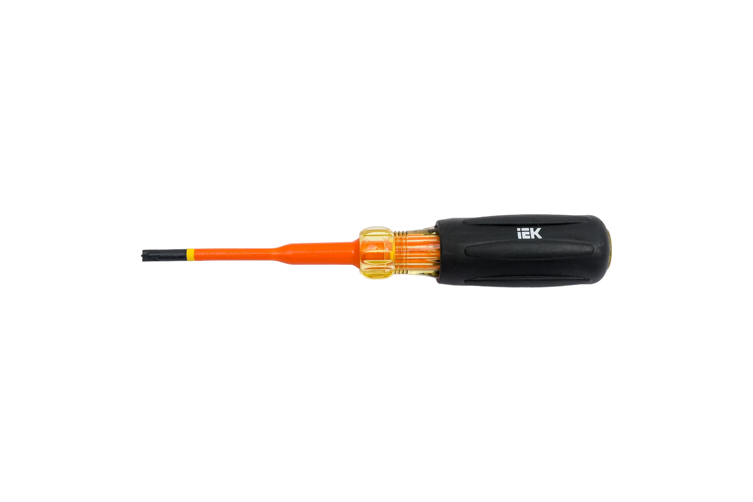 Отвертка IEK Arma2l 5 диэлектрическая slim pz/sl1x80 т3 A2L5-SC31-T3-ZS-10-080