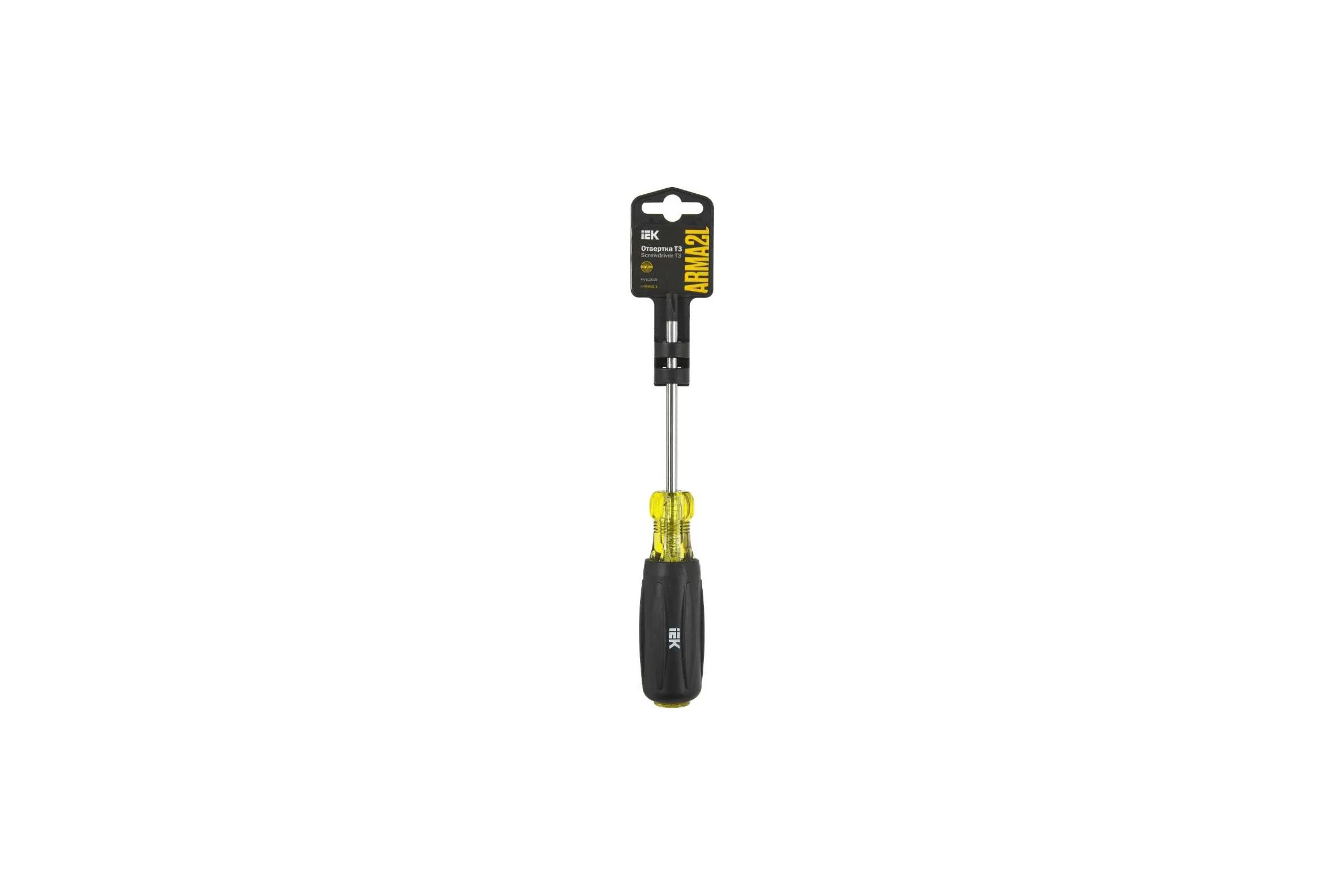 Отвертка IEK Arma2l 5 ph/sl2x100 т3 A2L5-SC10-T3-HS-20-100