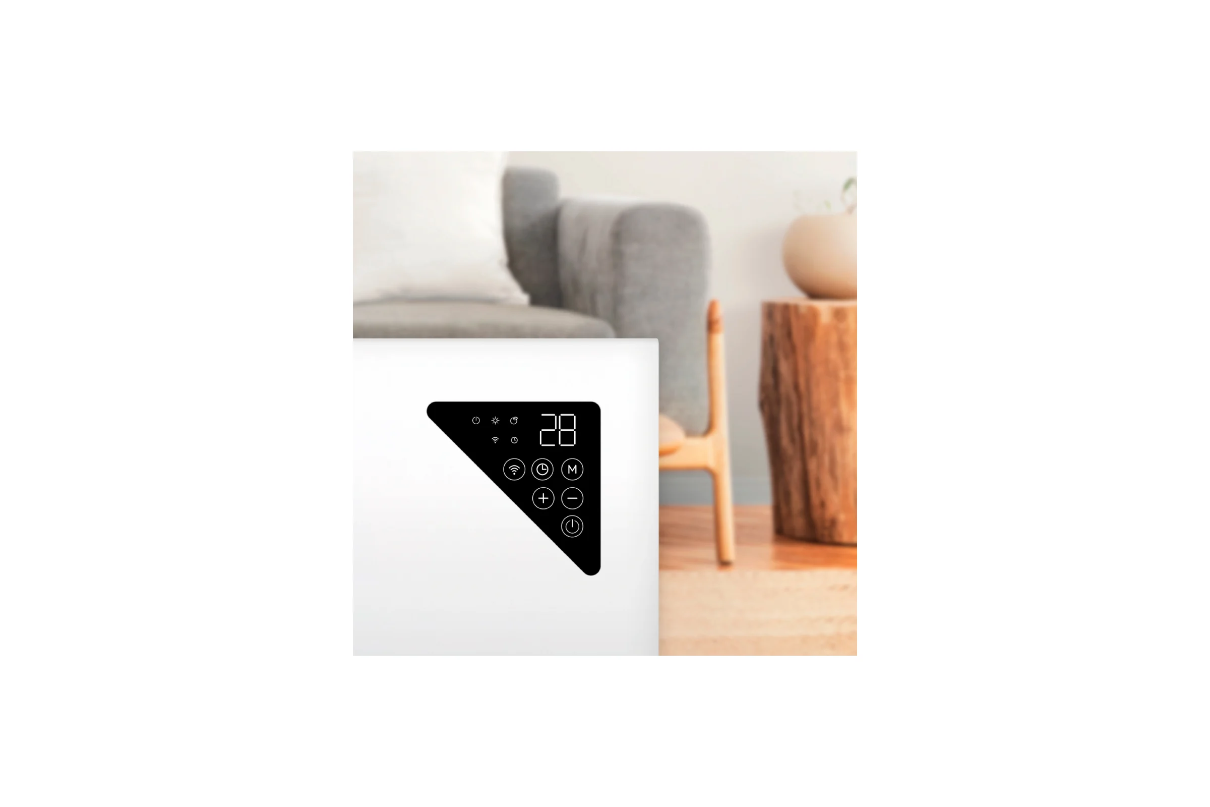 Обогреватель SLS heat-04 2квт wifi white SLS-HEAT-04WH