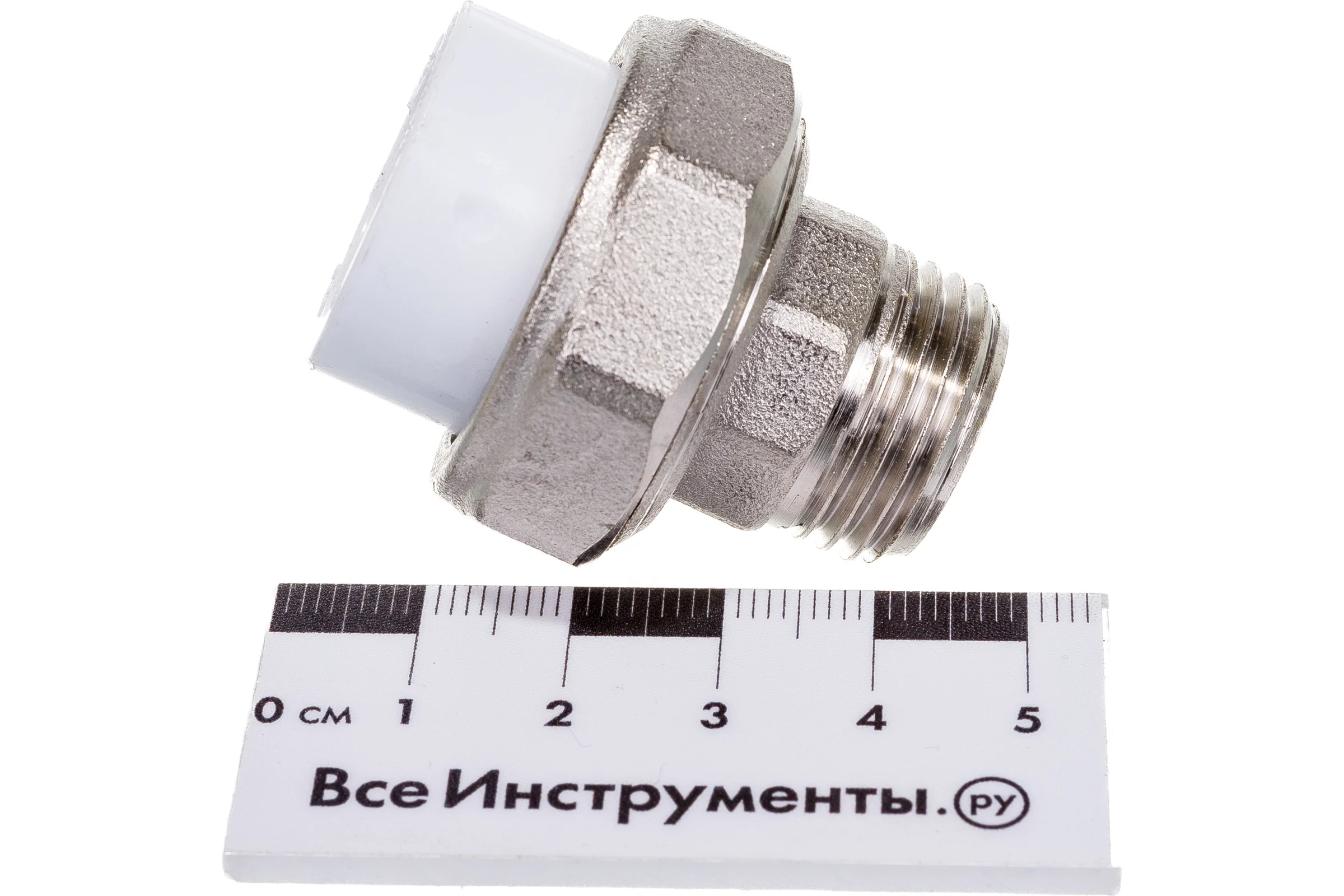 Разъемная муфта с наружной резьбой Политэк ПП 20х1/2 9800002012