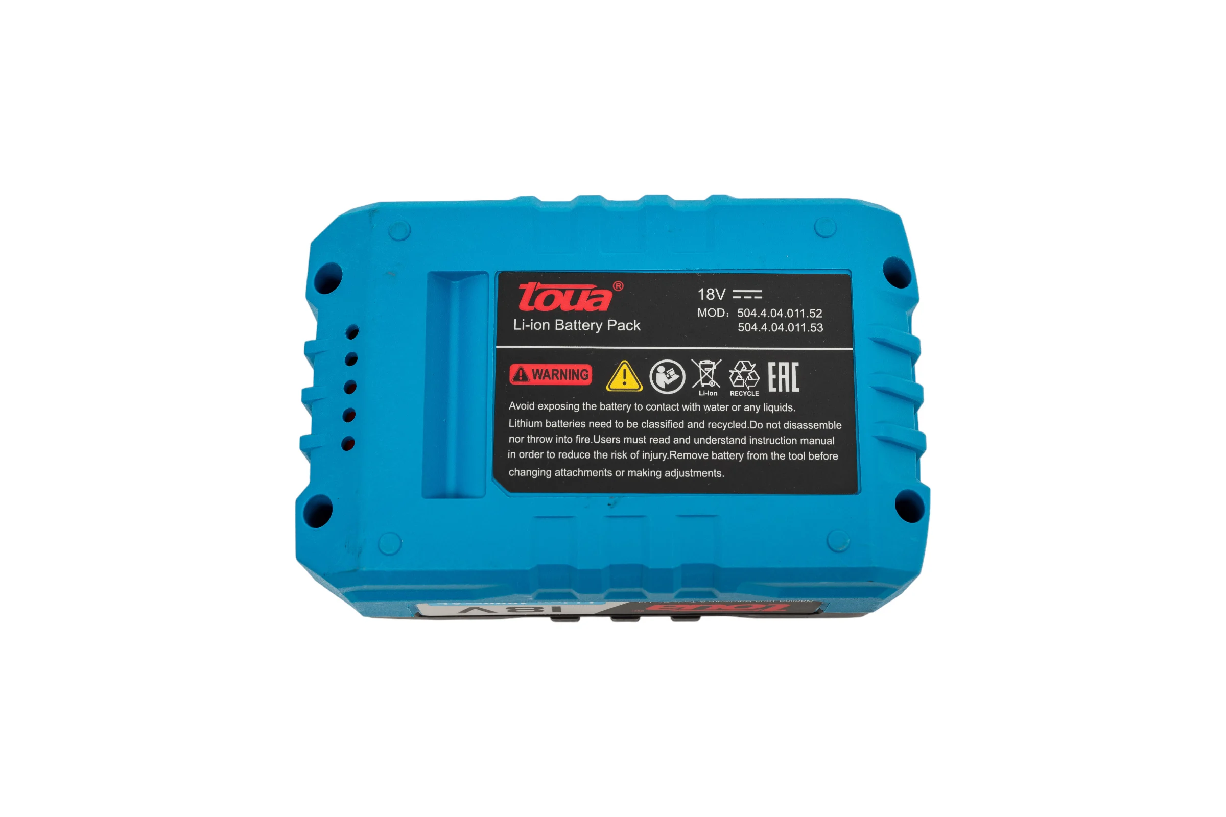 Аккумулятор TOUA 18V 4Ah DBP001 в блистере DBP001B