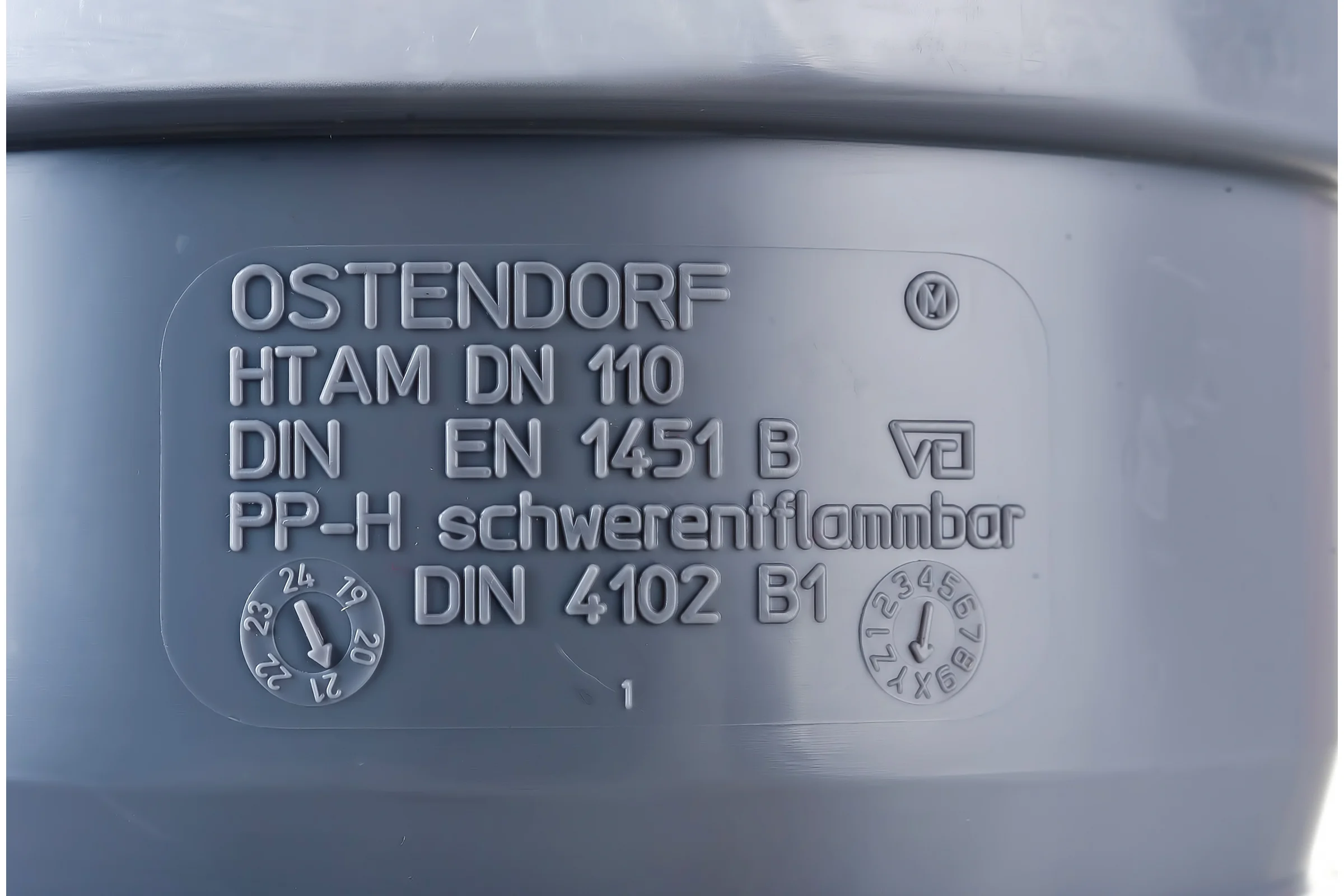 Насадная муфта канализационная Ostendorf 110 мм 115810