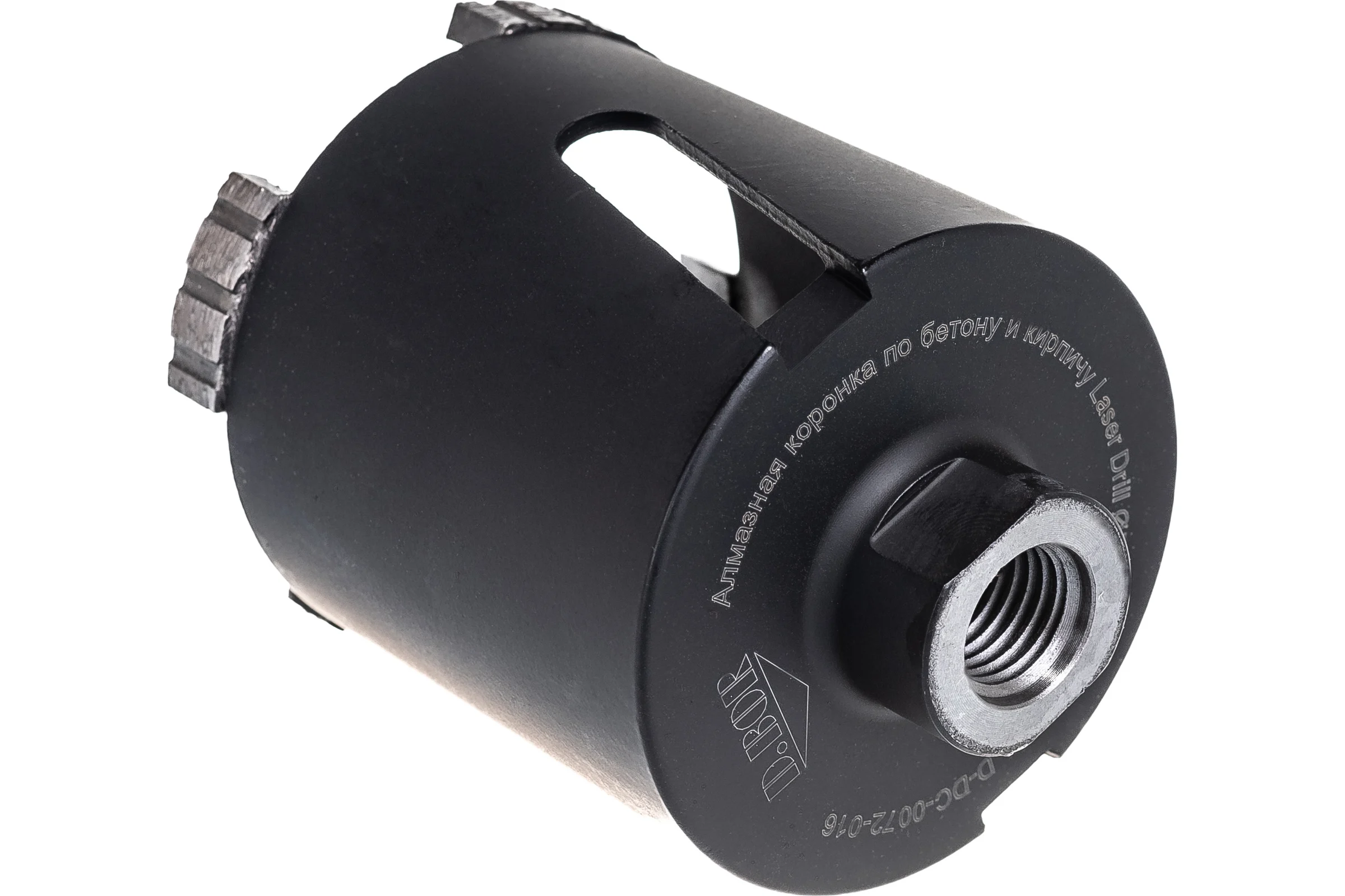 Коронка алмазная Laser Drill (72 мм, 62 мм, М16) для подрозетника D.BOR LD-DC-0072-016