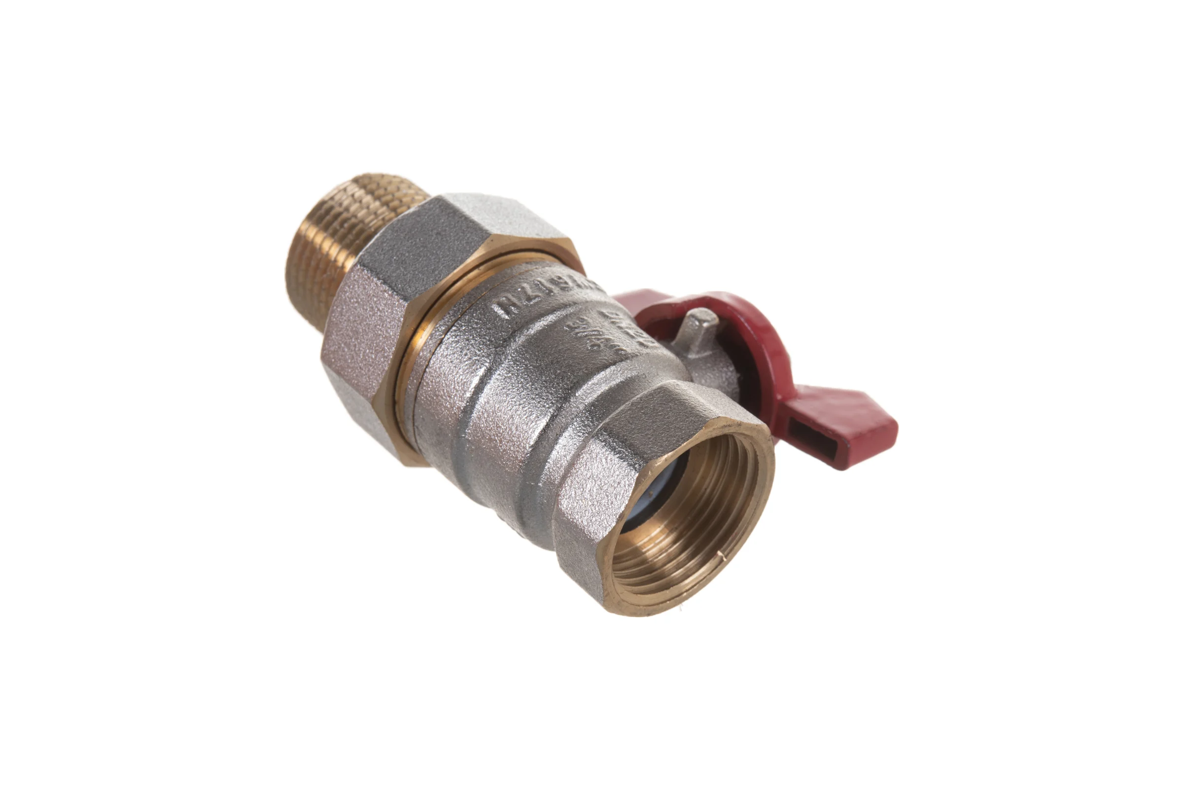 Шаровой кран Terma RED 3/4 с американка 26149