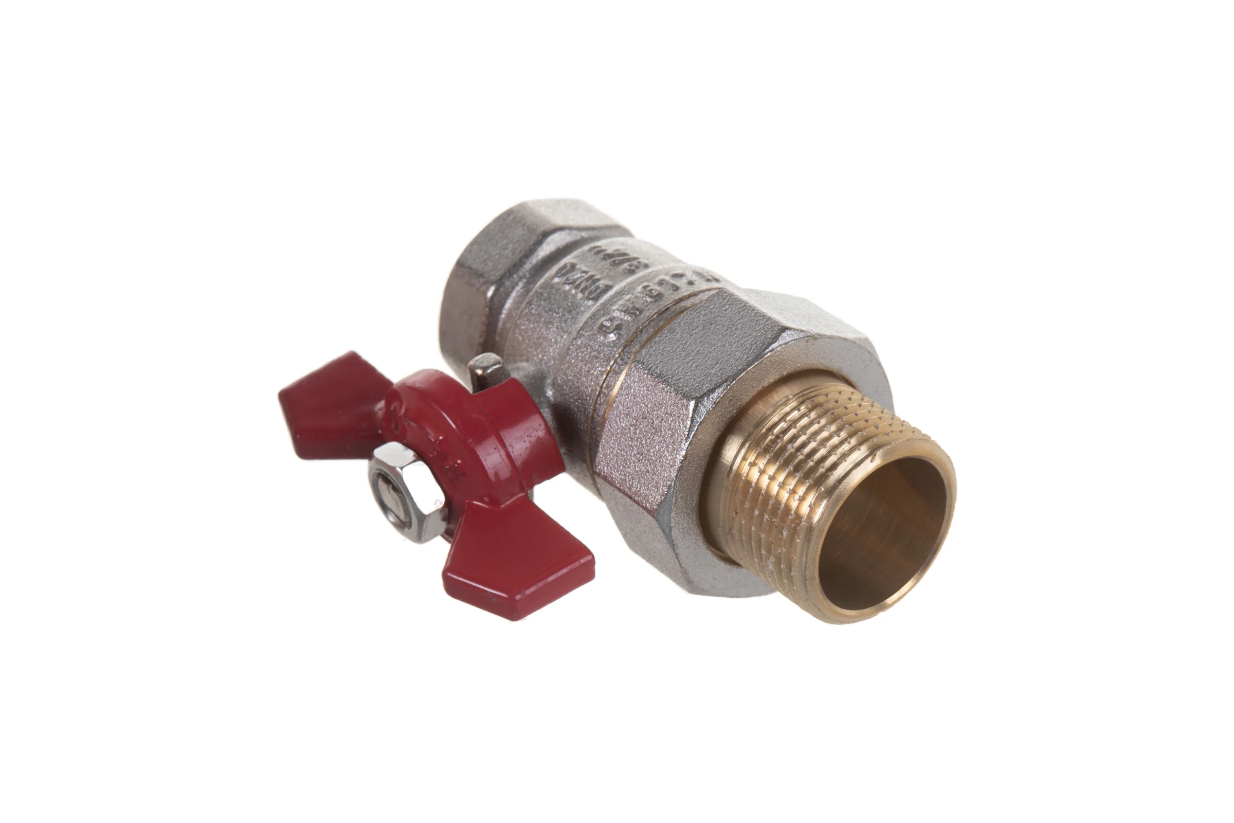 Шаровой кран Terma RED 3/4 с американка 26149