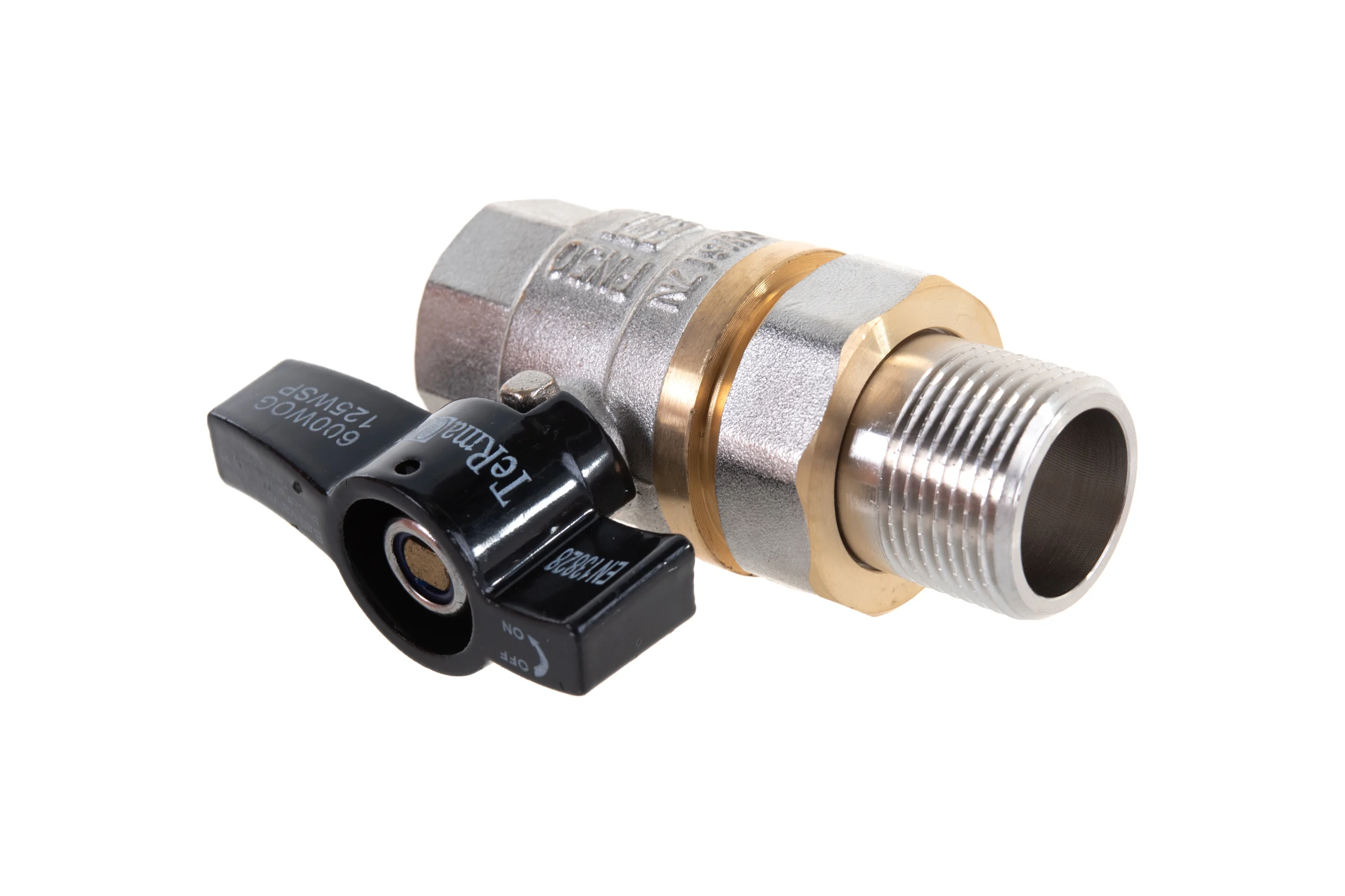 Шаровой кран Terma CB 3/4 бабочка с американка 25692