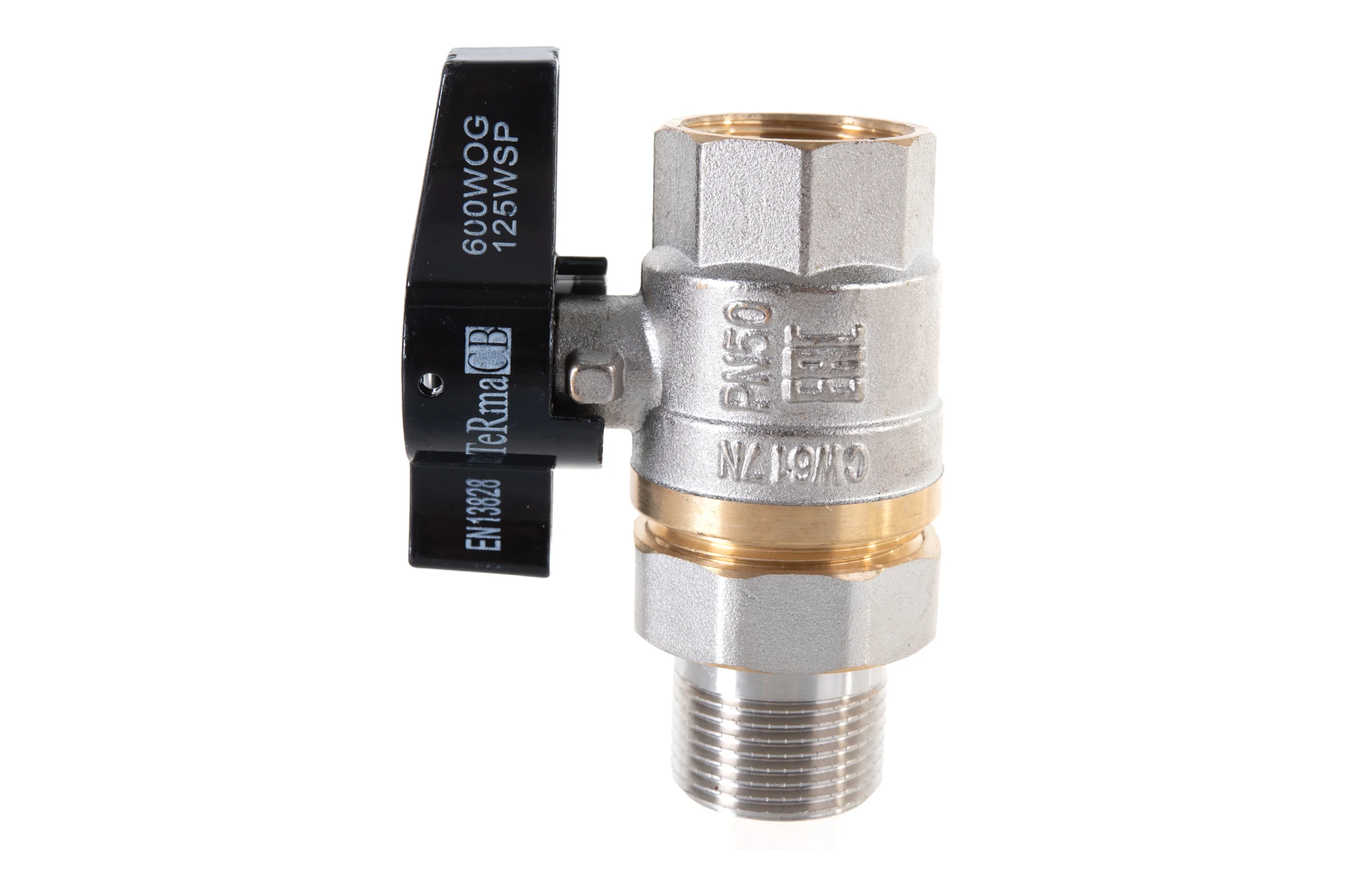 Шаровой кран Terma CB 3/4 бабочка с американка 25692