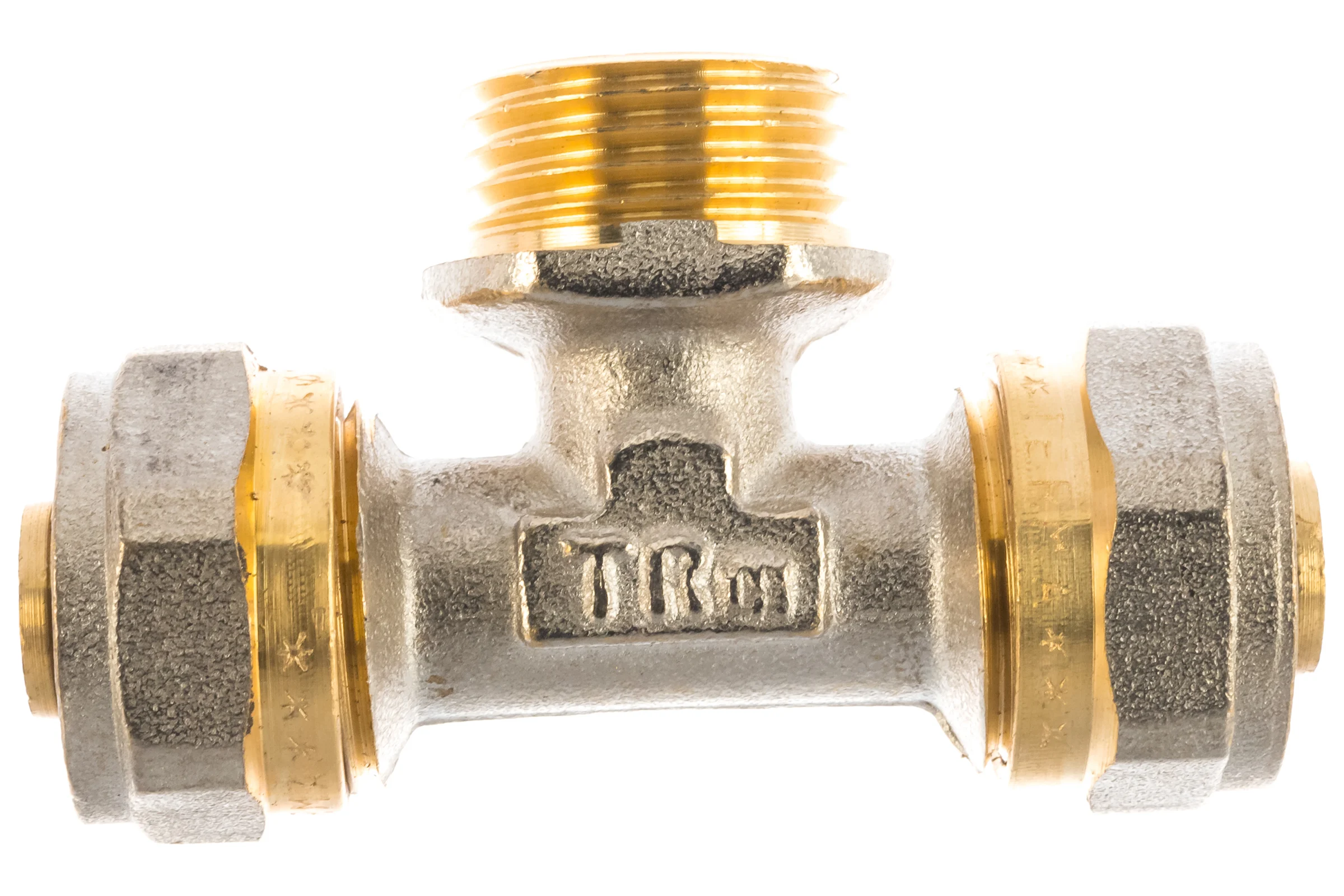 Тройник Terma 16x1/2x16 ц/ш/ц 35607