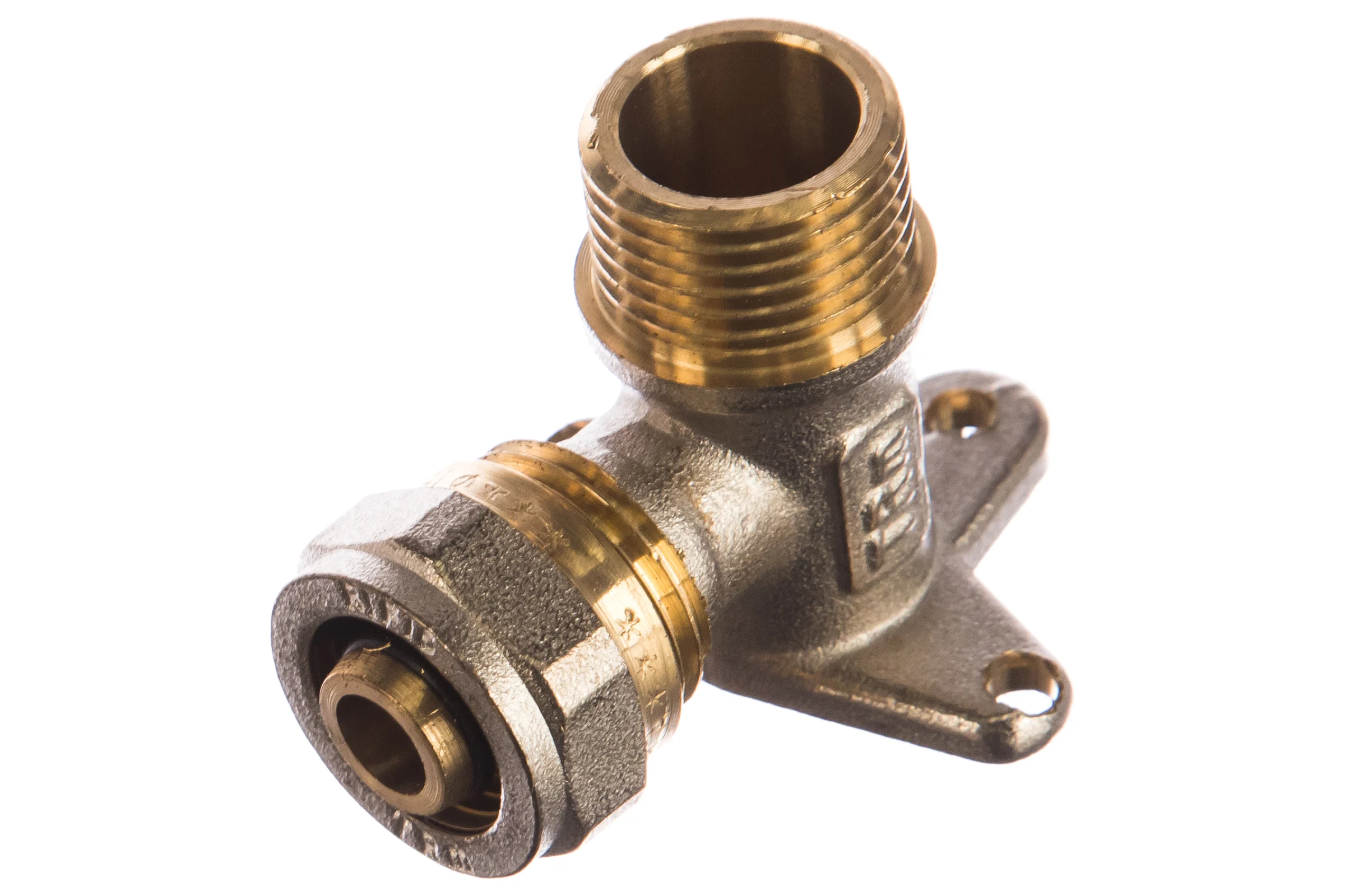 Уголок Terma 1/2x16 ш/ц с креплением 35289