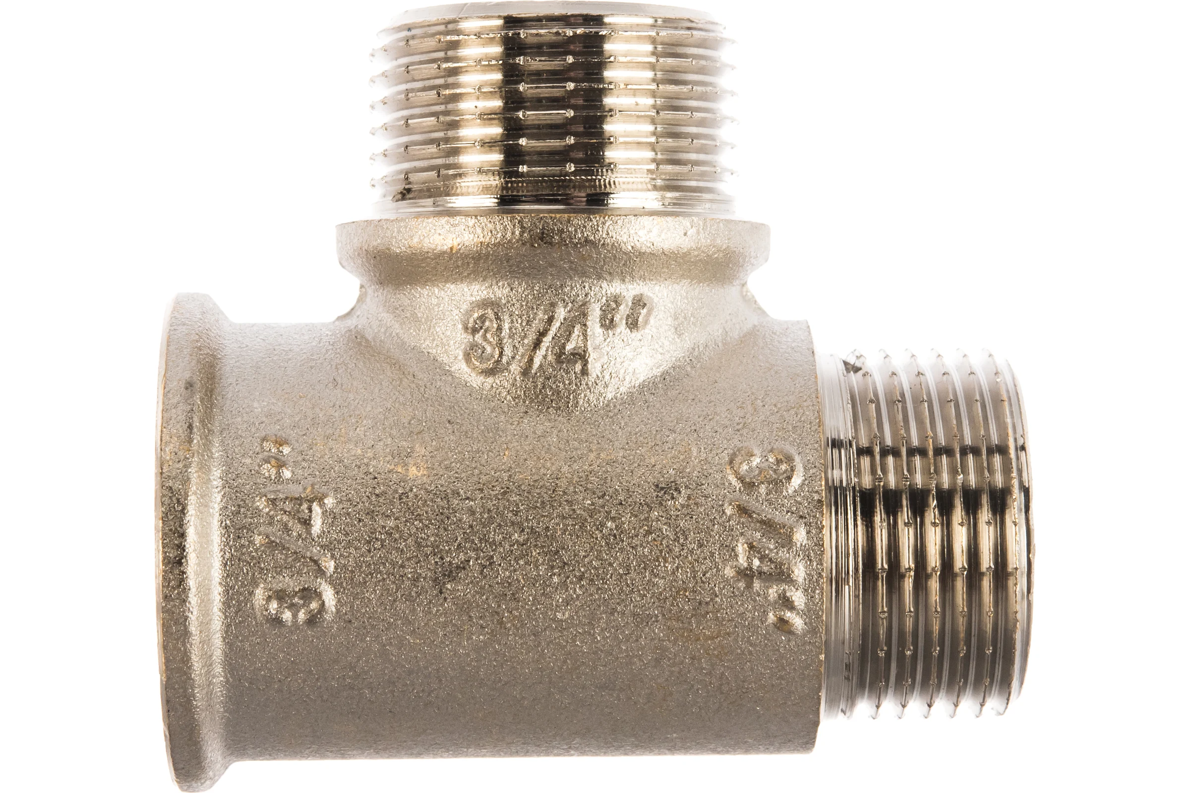 Тройник VALTEC с двумя переходами на наружную резьбу 3/4 VTr.133.N.0005