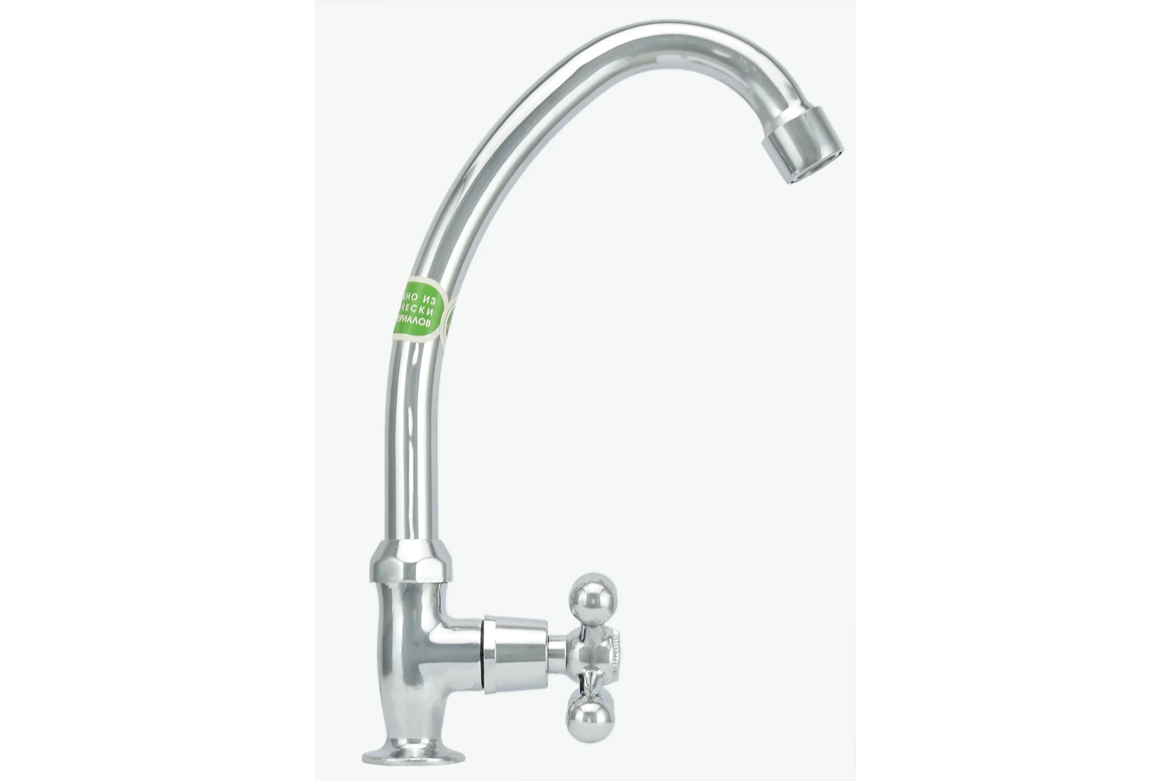 Настольный кран Juguni JGN1140, моно, кран-букса керамический, хром/мах. 0402.661