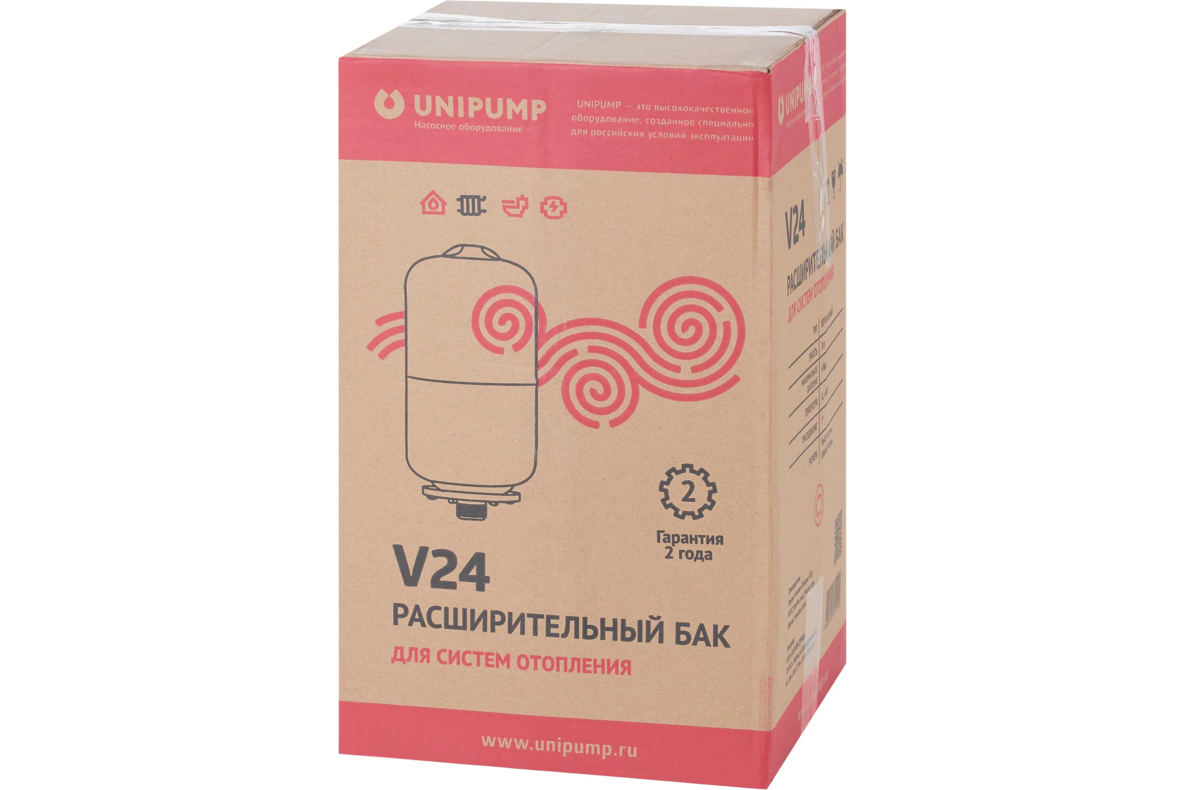 Расширительный бак вертикальный (24 л) Unipump 42595