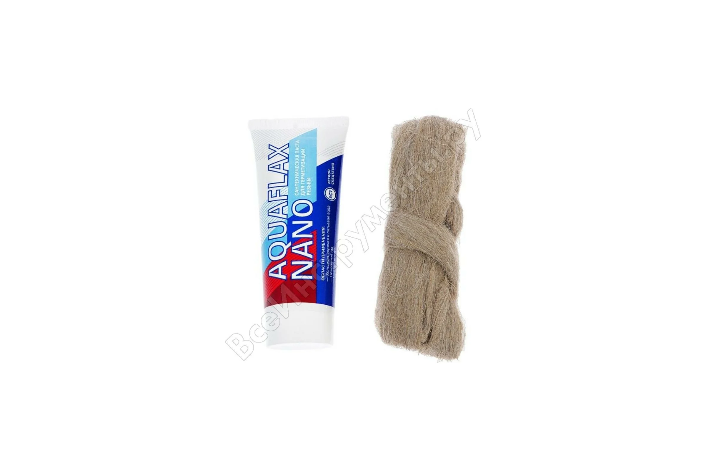 Паста для льна, Aquaflax nano 04051, 80 гр. тюбик + 20 гр. лён 4630009040514