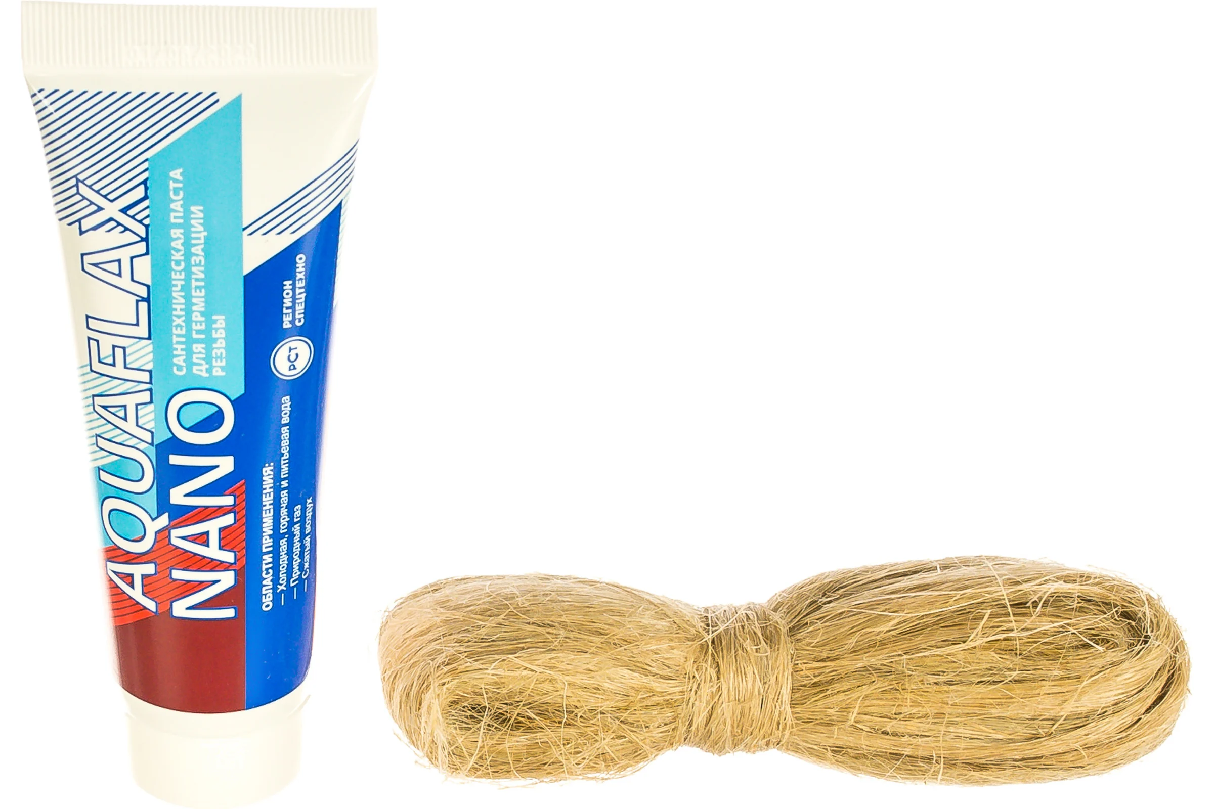 Паста для льна, Aquaflax nano 04054, 80гр тюбик+20гр лен (ЕВРО) 4630009040545