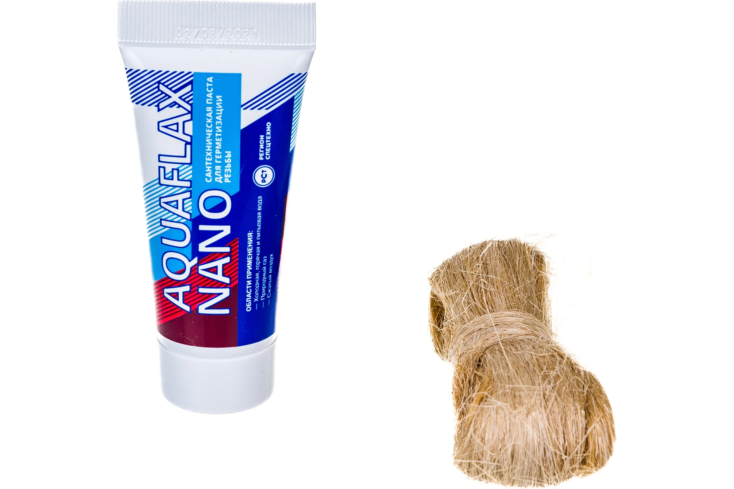 Паста для льна, Aquaflax nano 04053, 30гр тюбик+ 15гр лен (ЕВРО) 4630009040538