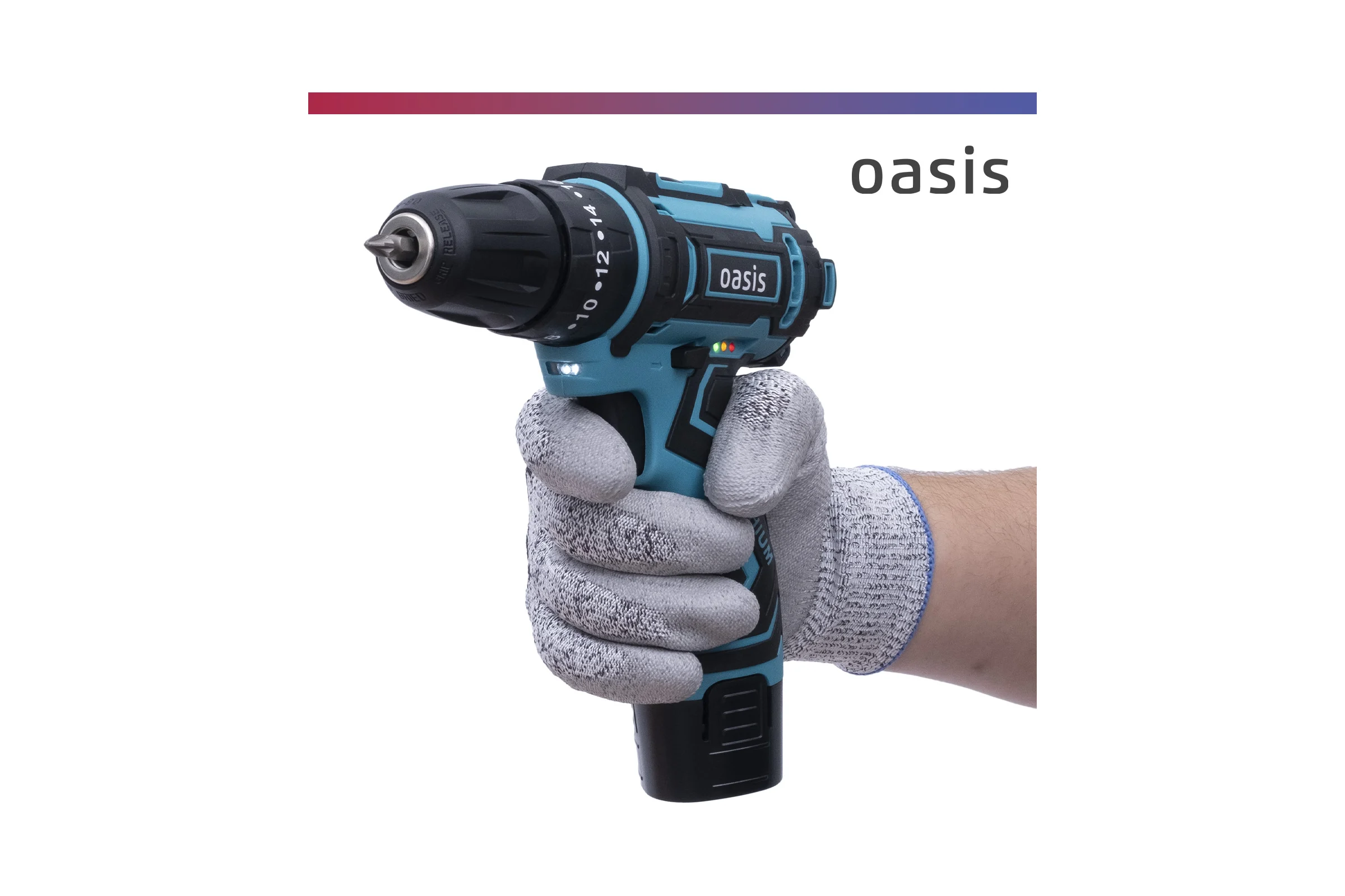 Аккумуляторный шуруповерт OASIS ASU-12S