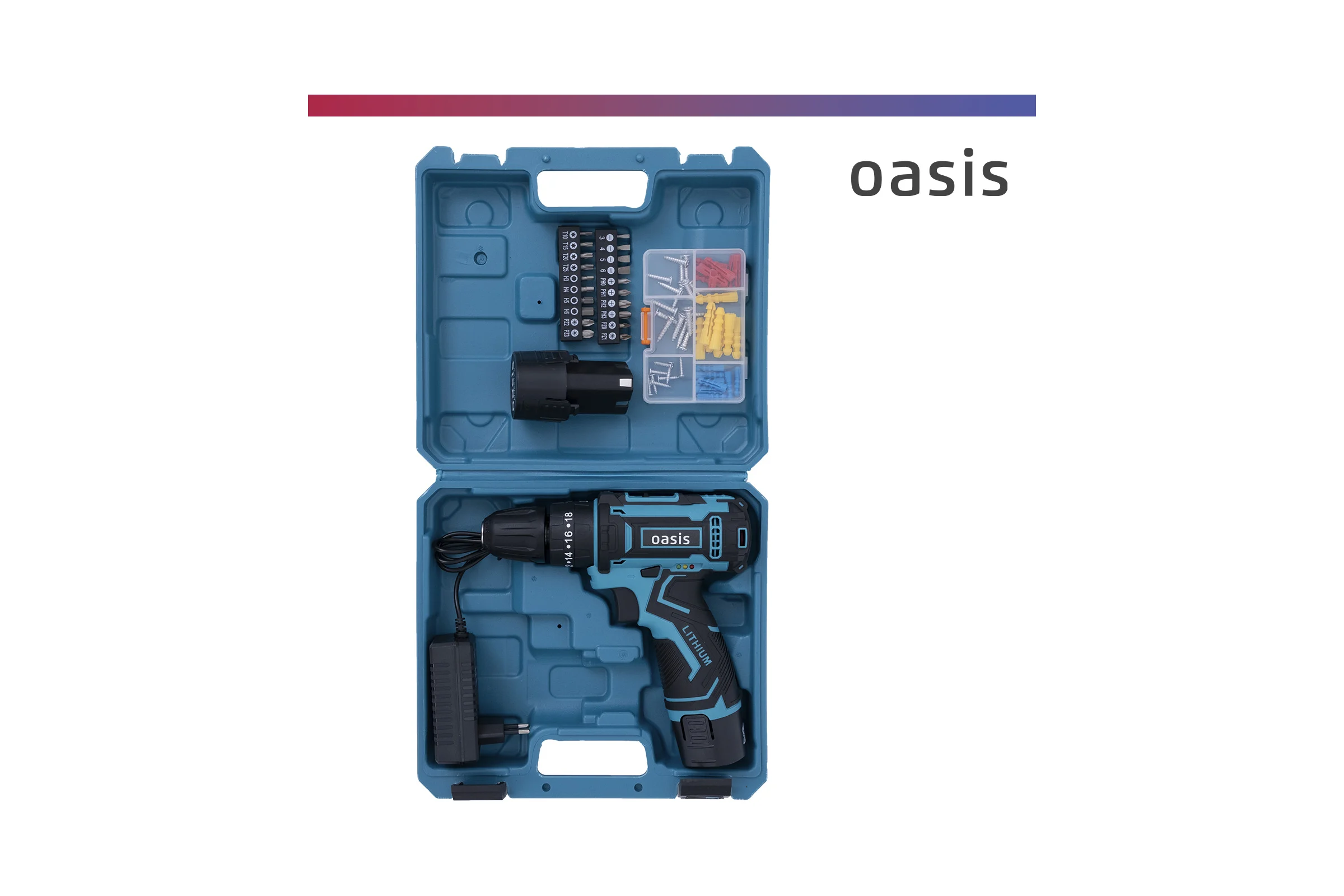 Аккумуляторный шуруповерт OASIS ASU-12S