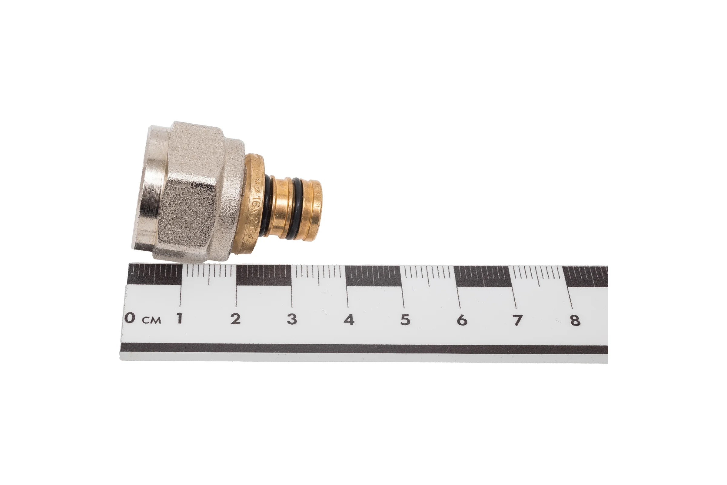 Концовка 3/4" для мп труб и труб РЕХ Gekon 16*2 GK 71602