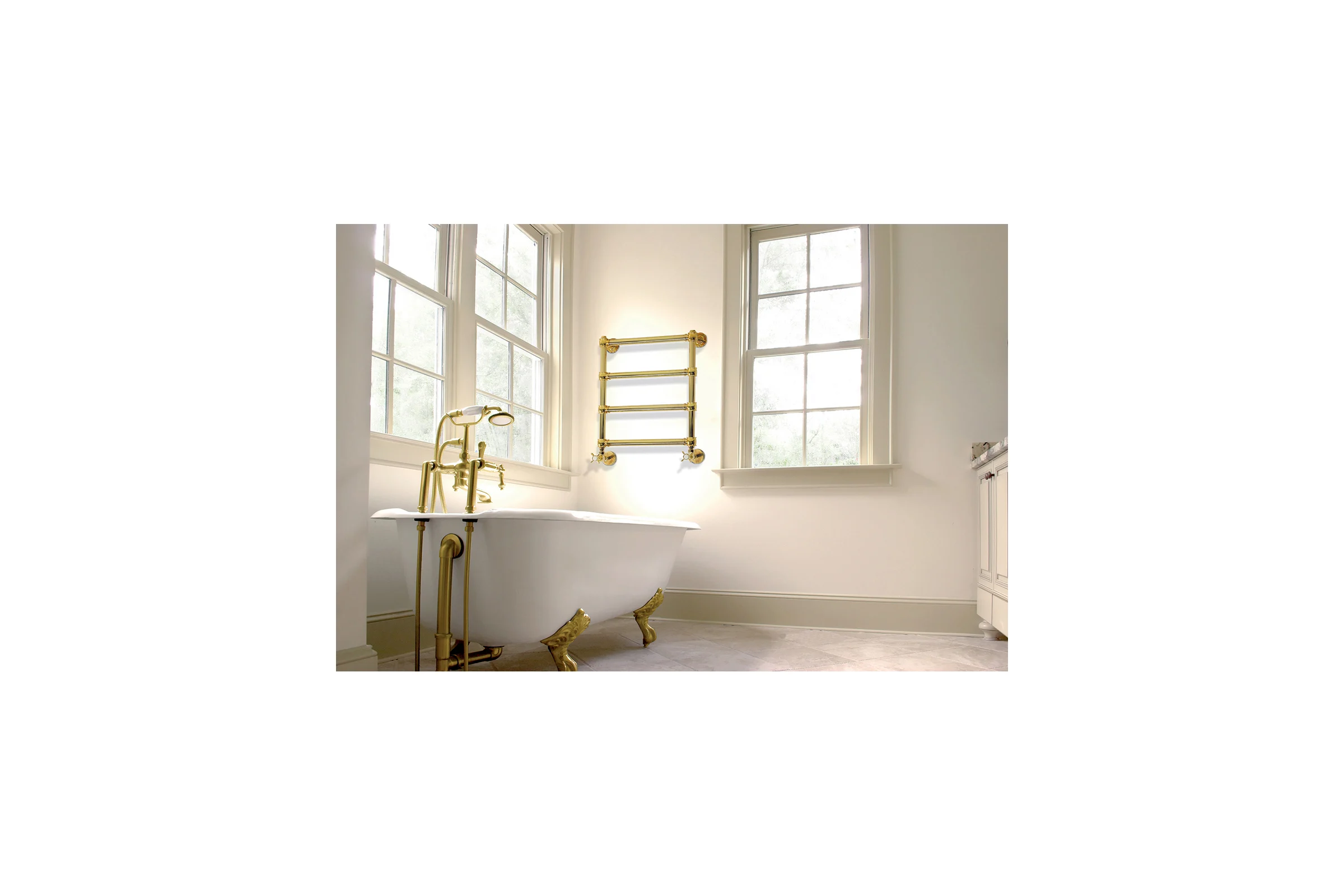 Полотенцесушитель IRSAP Serenade для ГВС 596/546 CL.50 B01, chrome SGS054B50IR01NNN01