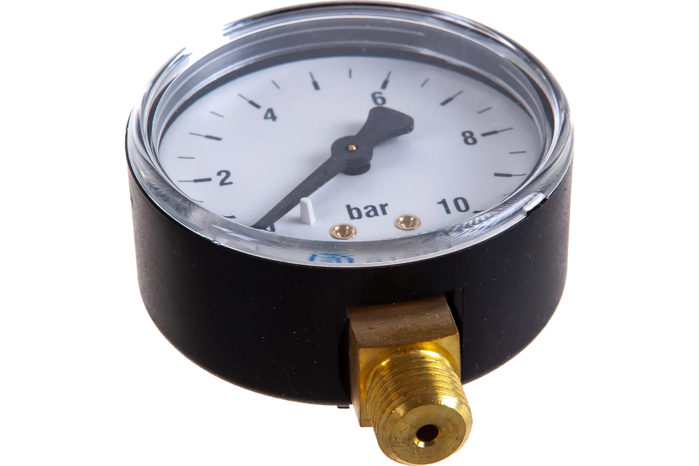 Радиальный манометр Корпус Dn 63 мм, 1/4" STOUT SIM-0010-631008