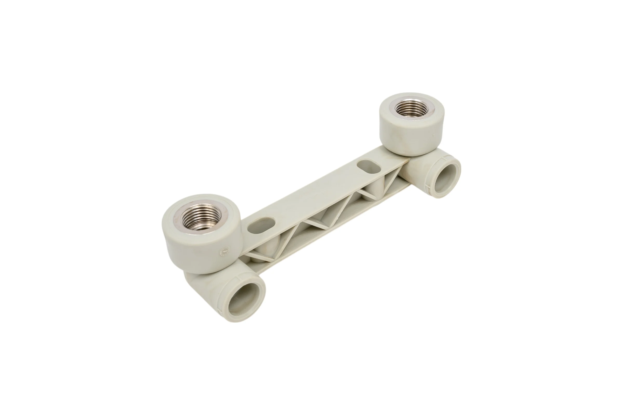 Двойное настенное колено на планке FV-Plast a.s. 20x1/2" AA249020012