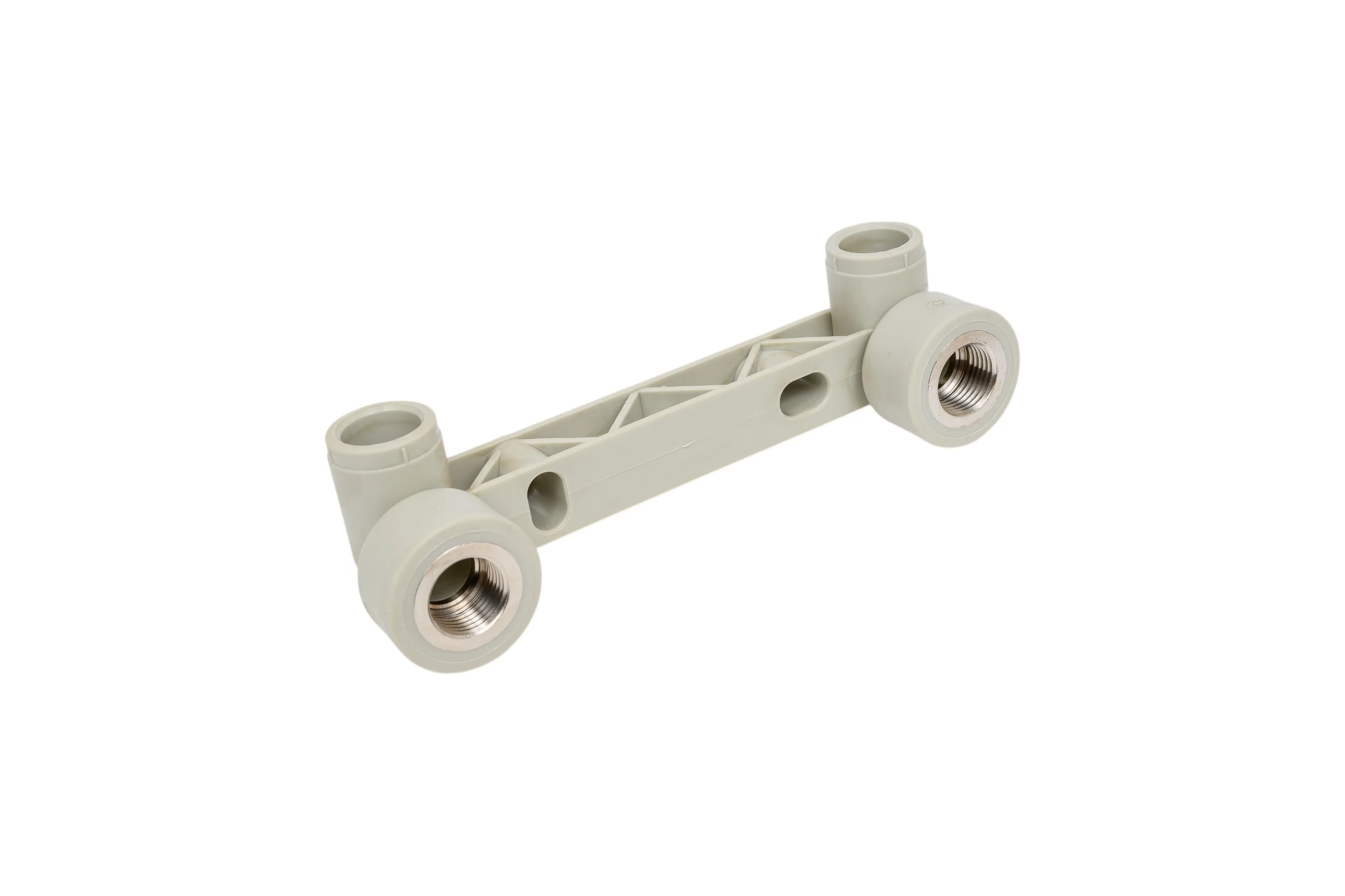 Двойное настенное колено на планке FV-Plast a.s. 20x1/2" AA249020012